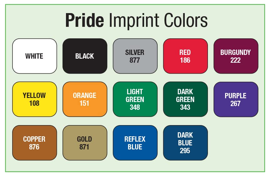 1000 Personalized Custom Pride Performance Plastic Golf Tees - 1 Color Imprint | Durable Golf Accessories for Tournaments & Practice