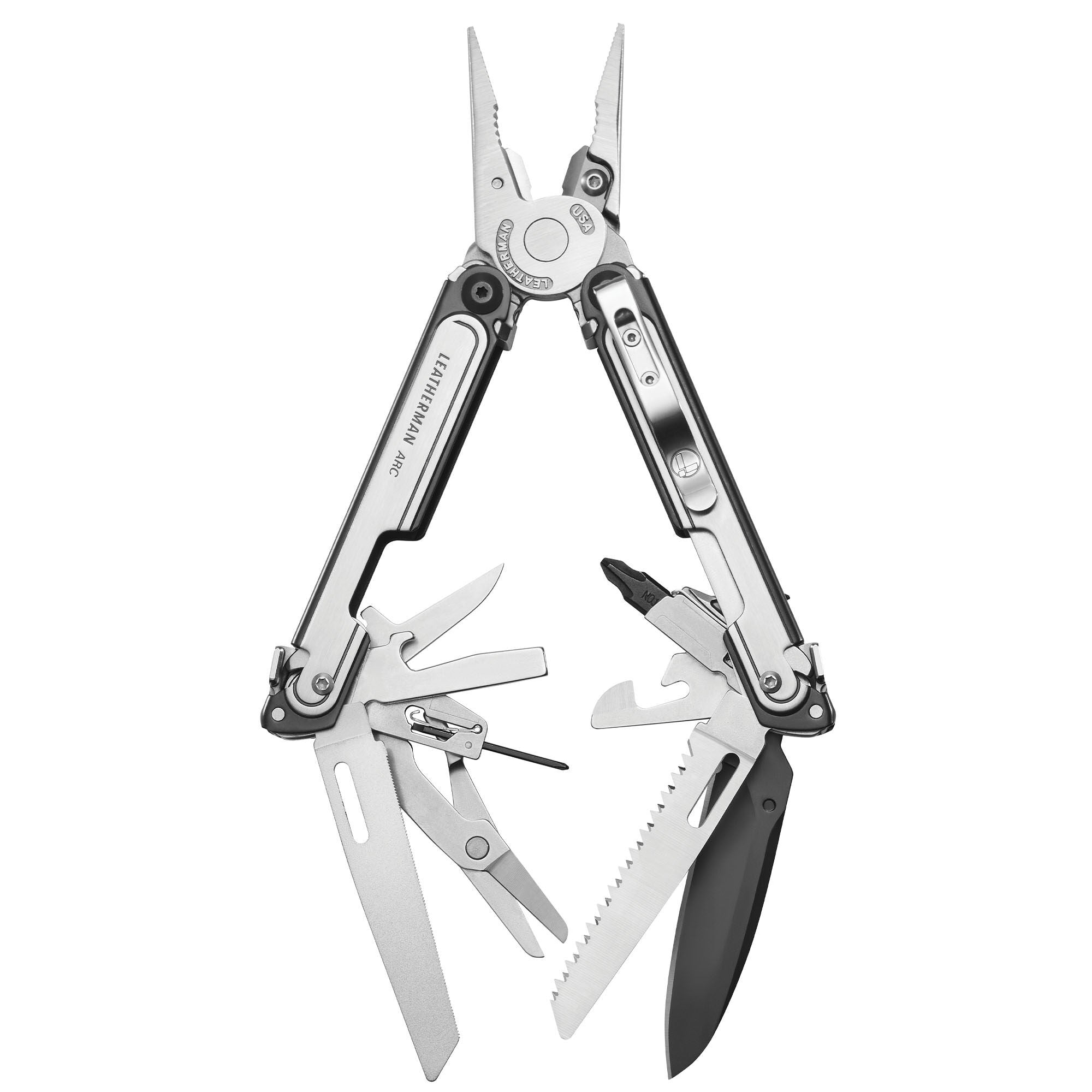 ARC® Multi-Tool with Peg Packaging - Compact & Versatile Tool for Camping, Hiking, and Everyday Use