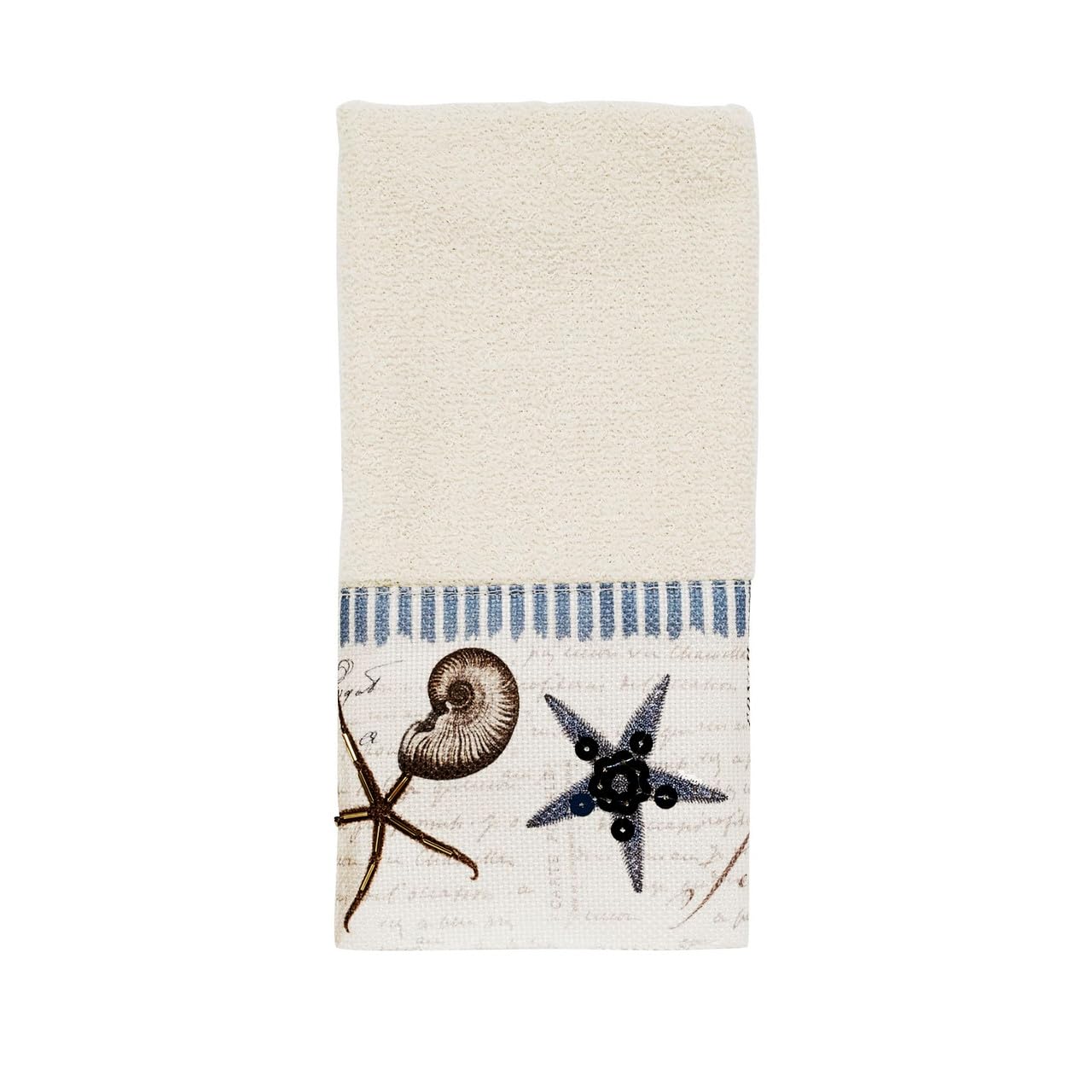 Avanti Linens Premium Cotton Fingertip Towel - Ultra Soft & Highly Absorbent Bath Hand Towel (Antigua Collection) - Perfect for Guest Bathrooms, Spa Days & Luxury Home Decor