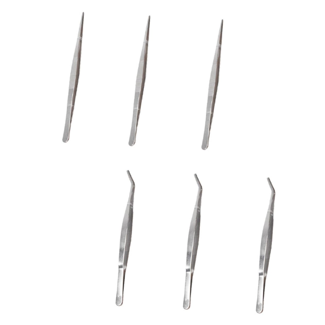 6-Piece Stainless Steel Succulent Bonsai Makeup Spatula Tool Set - Small Gardening Tools for Succulent Care, Planting & Transplanting - Perfect for Home Gardeners, DIY Enthusiasts & Plant Lovers