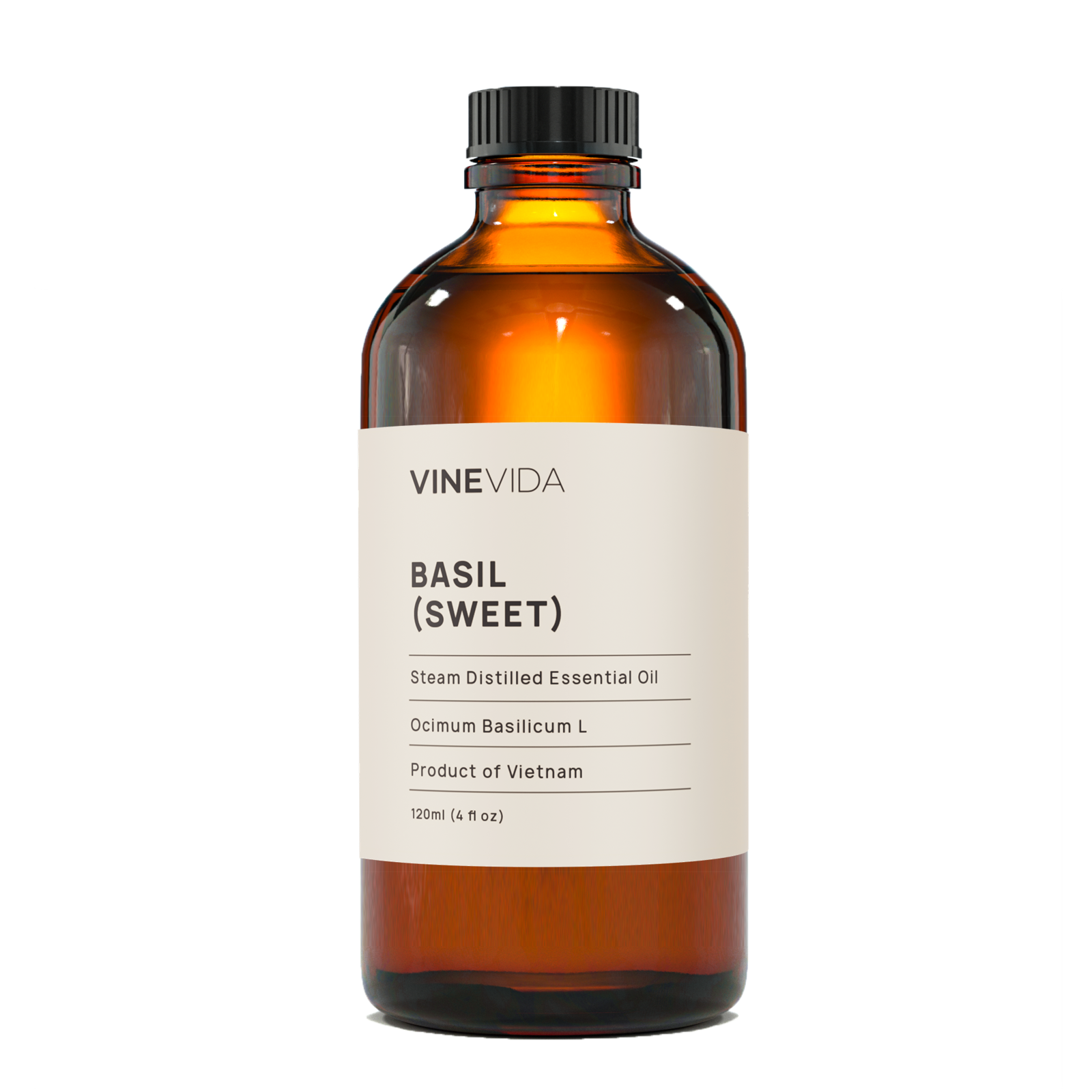 Pure Sweet Basil Essential Oil for Aromatherapy, Relaxation & Skin Care - 100% Natural & Therapeutic Grade