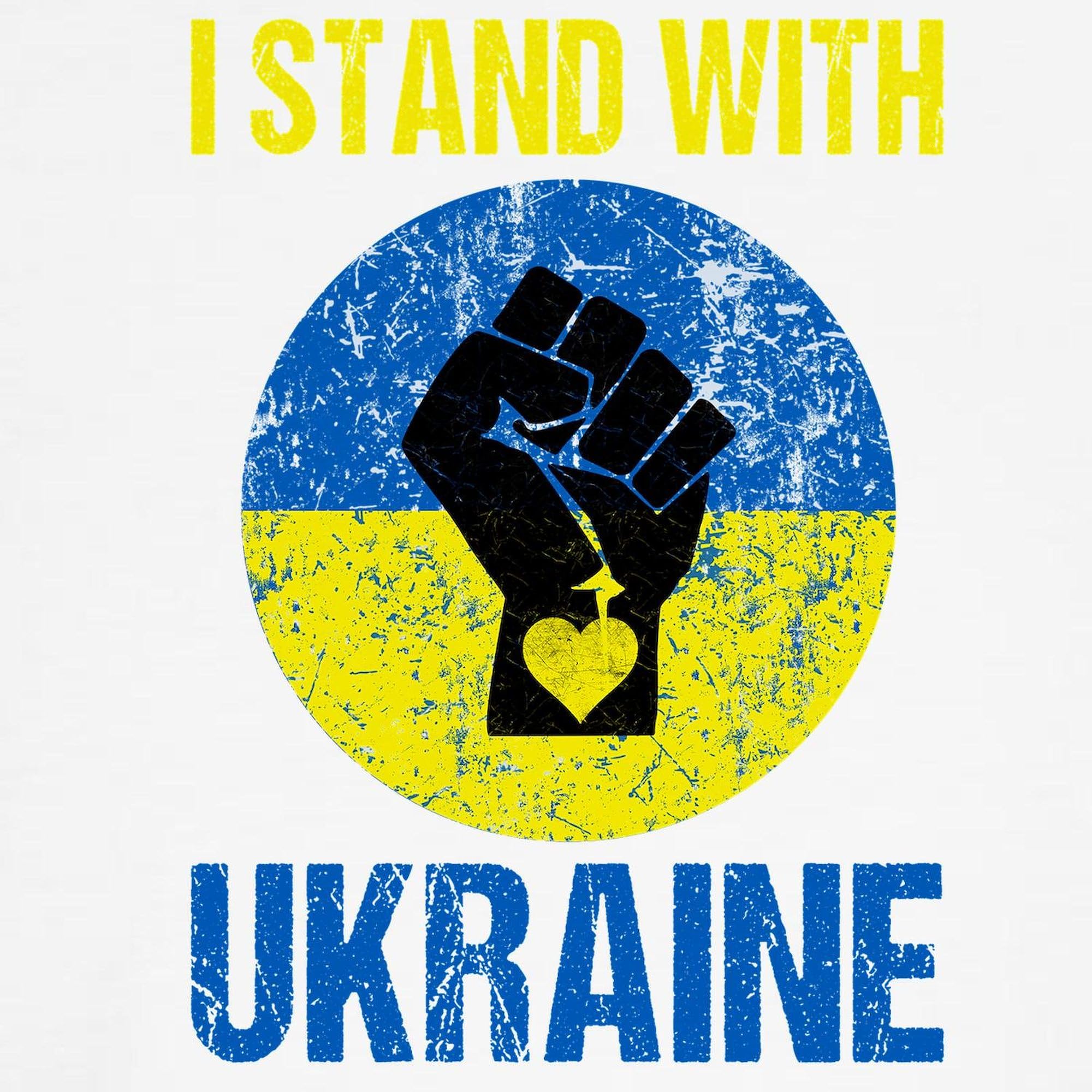 Support Ukraine I Stand with U Maternity T-Shirt - Women's Ruched Side Pregnancy Tee - Comfortable & Stylish for Moms-to-Be - Perfect for Casual Wear, Maternity Photos & Showing Solidarity