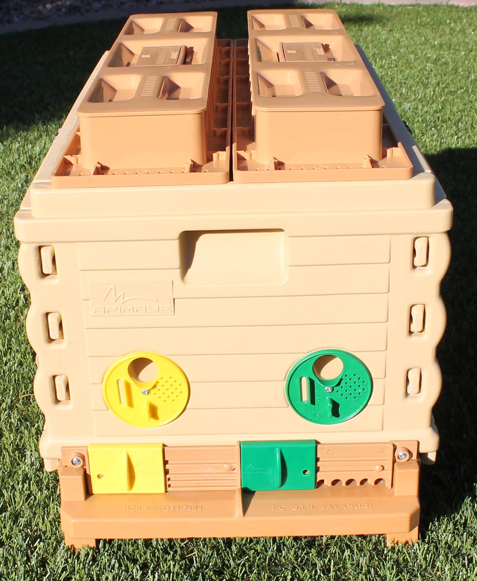 7 Frame NUC Insulated Bee Hive Set - Premium Beekeeping Starter Kit for Honey Production & Pollination | Perfect for Backyard Beekeepers & Apiary Beginners
