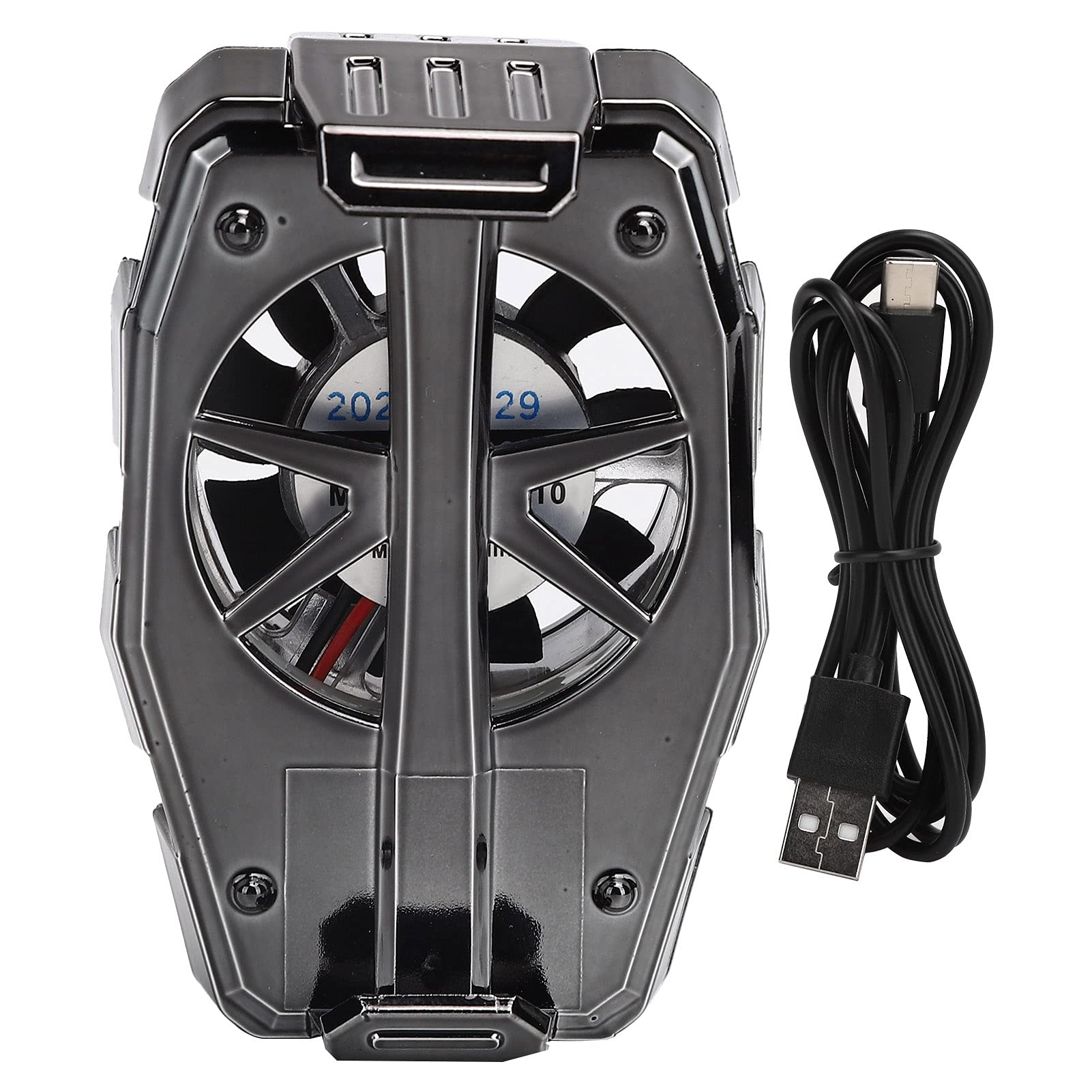 Gind Phone Clip Cooler - 9 Blades Cooling Fan with Retractable Buckle for Continuous Heat Dissipation | Compatible with Most Smartphones | Perfect for Gaming, Streaming & Long Phone Usage