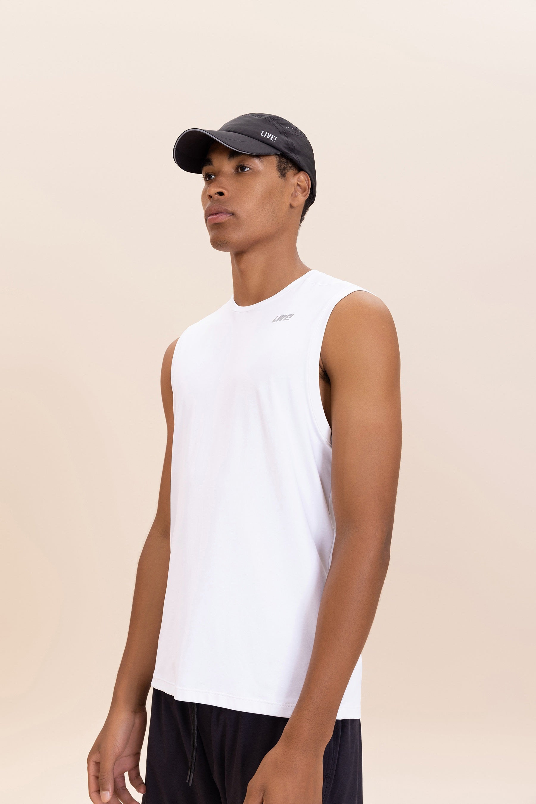Breathable Bio Stretch Men's Tank Top - Lightweight & Comfortable for Gym, Running & Summer Outfits