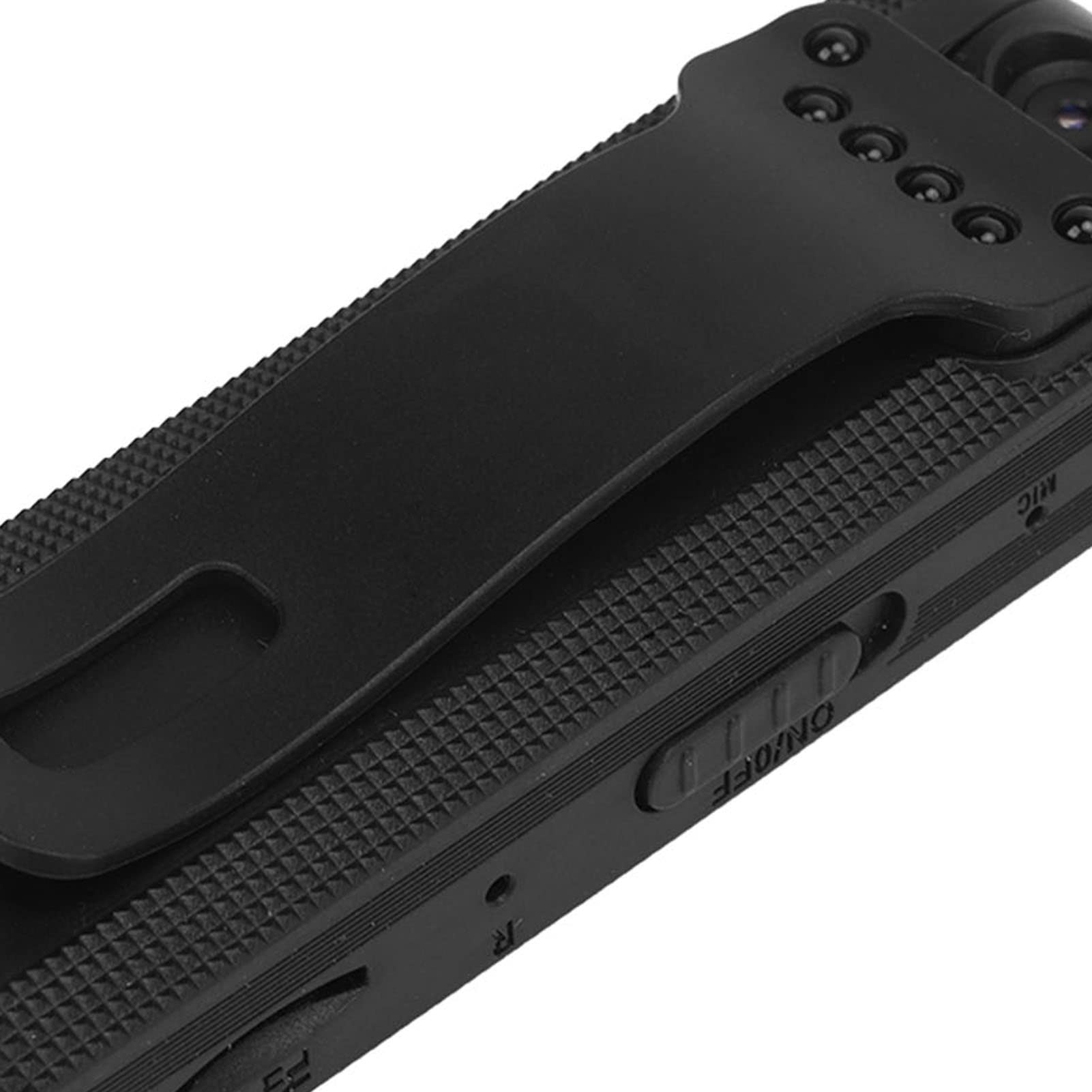 Pissente 1080P HD Wearable Body Camera with Clip - 64GB Memory, 180° Rotatable Lens, Waterproof Action Camera for Outdoor Security, Police, Cycling & Sports Recording