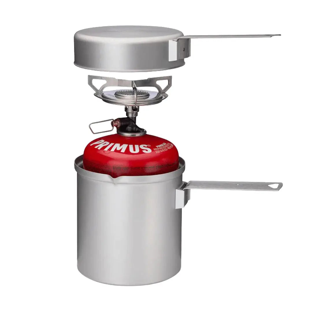 Primus Essential Trail Kit - Lightweight Camping Cookware Set for Hiking, Backpacking & Outdoor Adventures | Perfect for Camping, Picnics & Emergency Preparedness