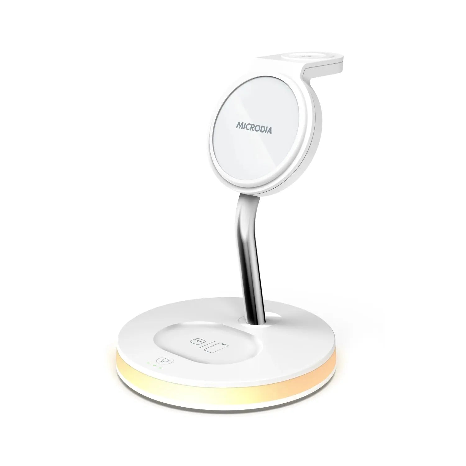 MICRODIA SNAPStation™ ELITE 33W 5-in-1 Magnetic Wireless Charging Station for iPhone, Samsung, AirPods - Fast Charging Stand for Home, Office & Travel