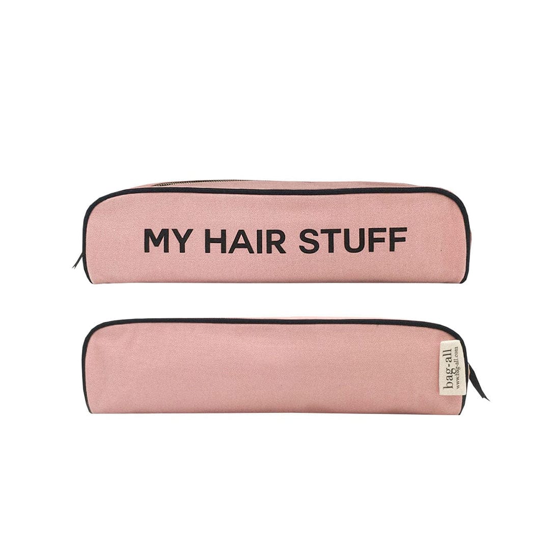 Pink/Blush Travel Hair Care Organizer - Portable Cosmetic Bag for Toiletries & Styling Tools | Perfect for Vacation, Gym & On-the-Go Styling