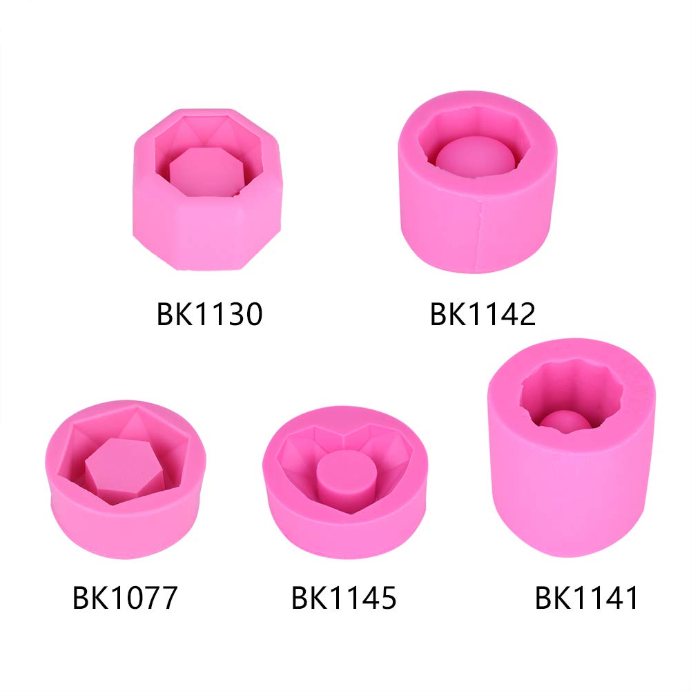 Premium Silicone Candle Mold & Flower Pot - Versatile Candle Holder, DIY Soap Making Mold, Succulent Planter (BK1077) | Perfect for Home Decor, Wedding Centerpieces & Handmade Craft Projects