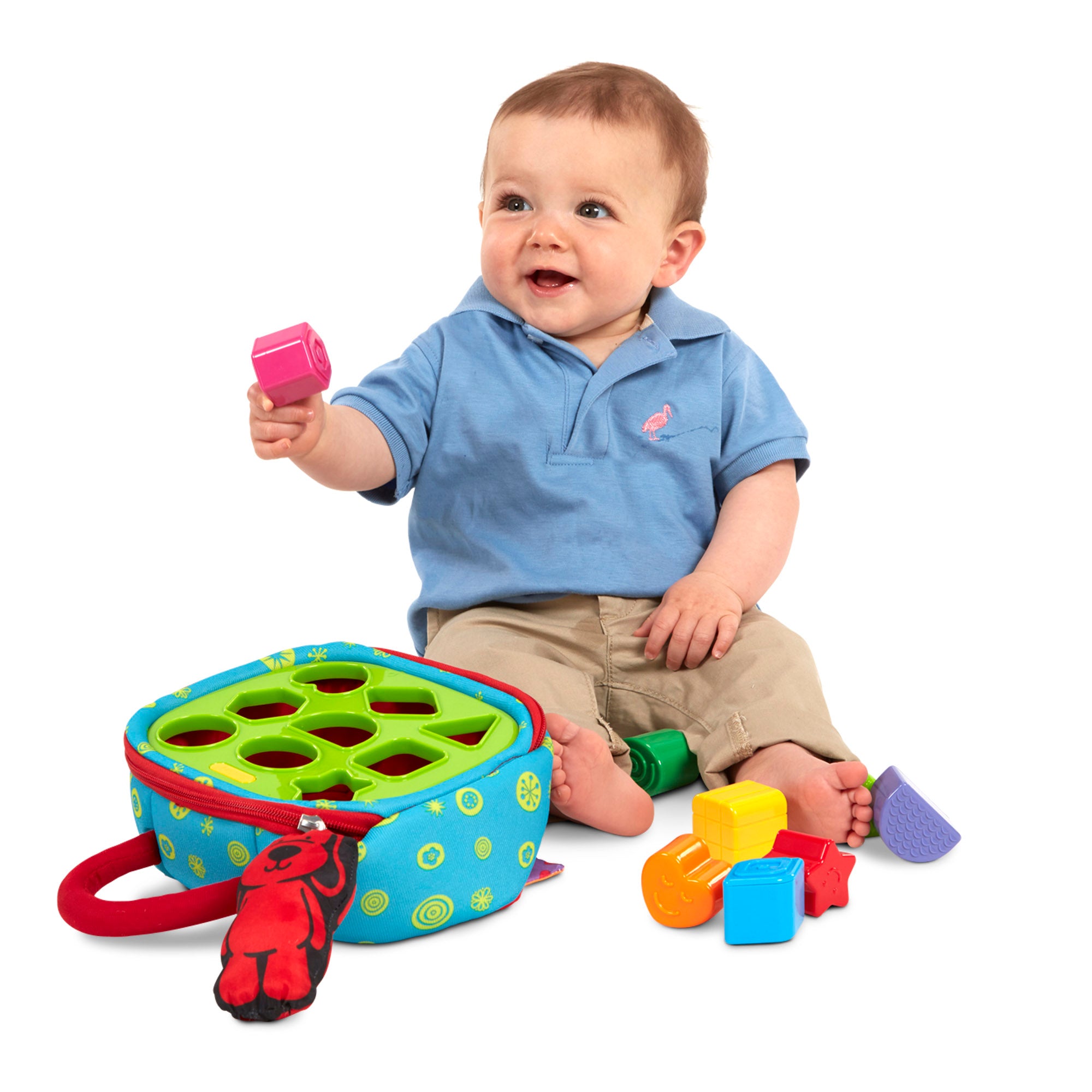 K's Kids Take Along Shape Sorter - Portable Educational Toy for Toddlers | Shape Learning & Fine Motor Skills Development | Perfect for Travel, Daycare & Home Play