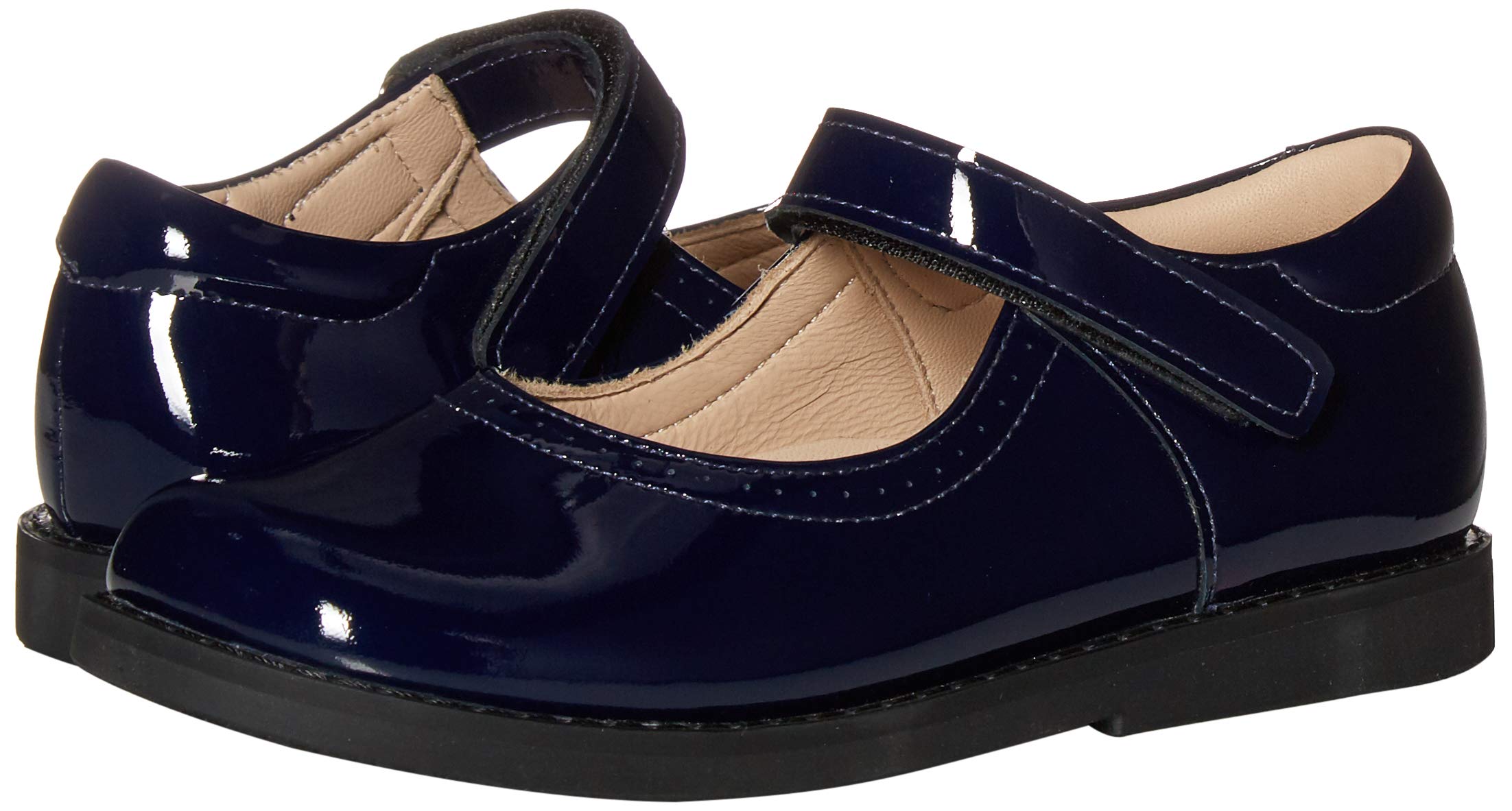 Elephantito Girls' European Style School Uniform Shoes - Comfortable & Stylish Mary Jane Shoes for School, Church, and Formal Events