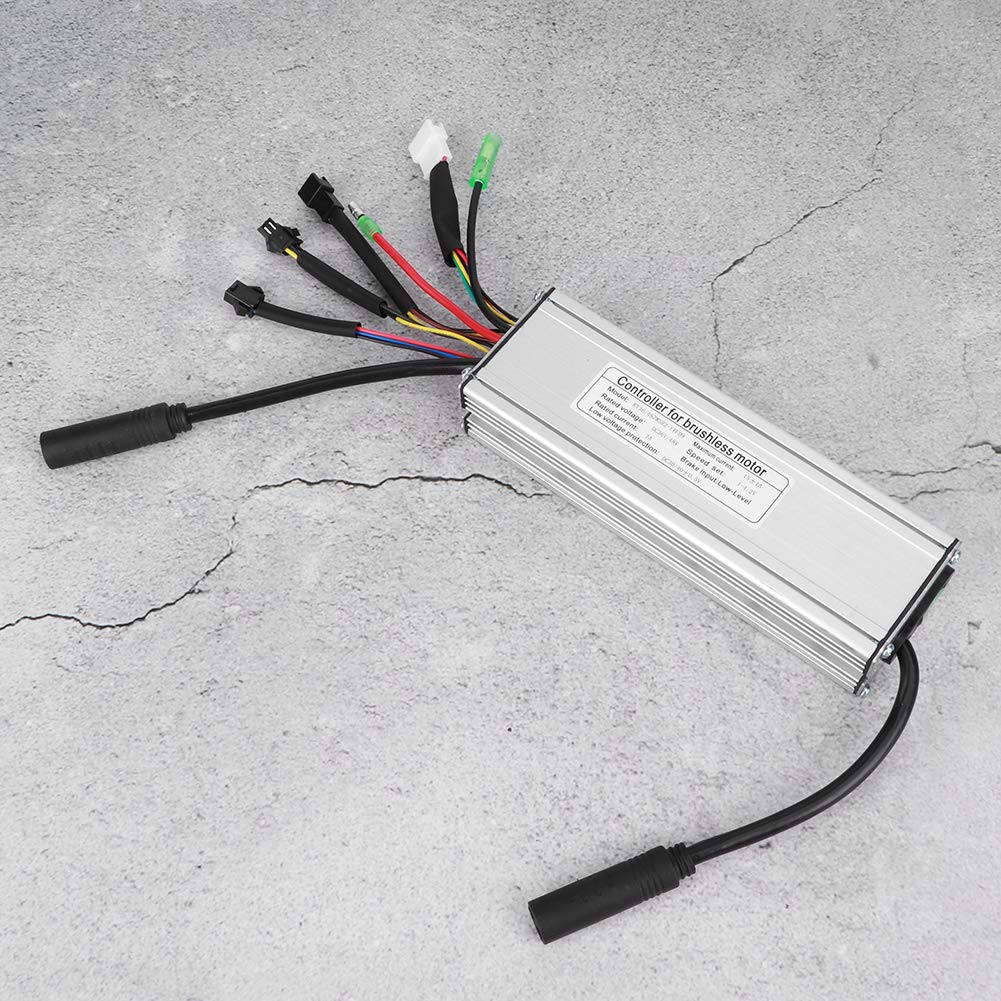 Qinlorgo 15A Double-Drive E-Bike Controller - Low Power Consumption Electric Bicycle Motor Controller Replacement Part | Perfect for Commuting, Mountain Biking & E-Bike Upgrades
