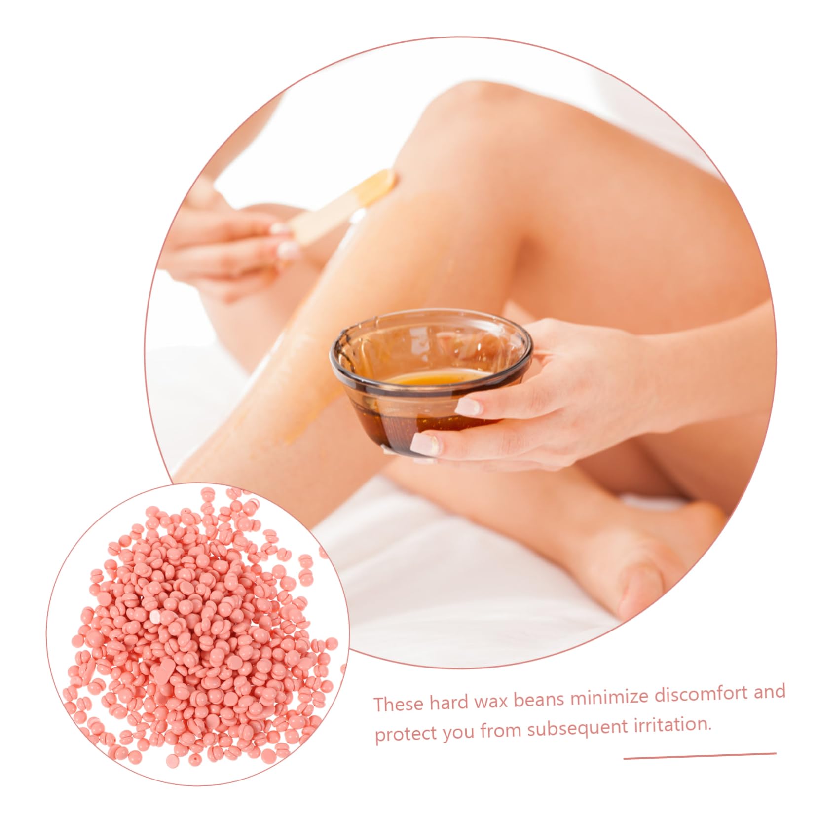 Professional Hair Removal Wax Kit - Pink Hard Wax Beads & Wax Warmer for Face & Body | Includes Wax Sticks, Sugar Wax & Wax Strips | Perfect for Salon, Spa & At-Home Waxing