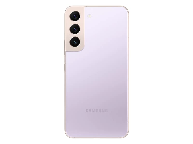 SAMSUNG Galaxy S22 5G Unlocked Smartphone - US Version 256GB Storage, Violet Color | Premium Renewed Phone for Work, Travel & Entertainment