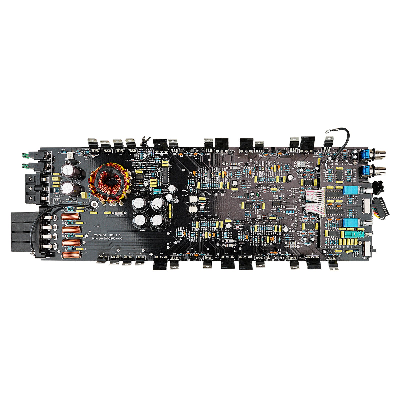 4 Channel Class A/B Mosfet Power Amplifier - APDLO 2504 High Power Car Audio Amp for Home Theater & Professional Sound Systems