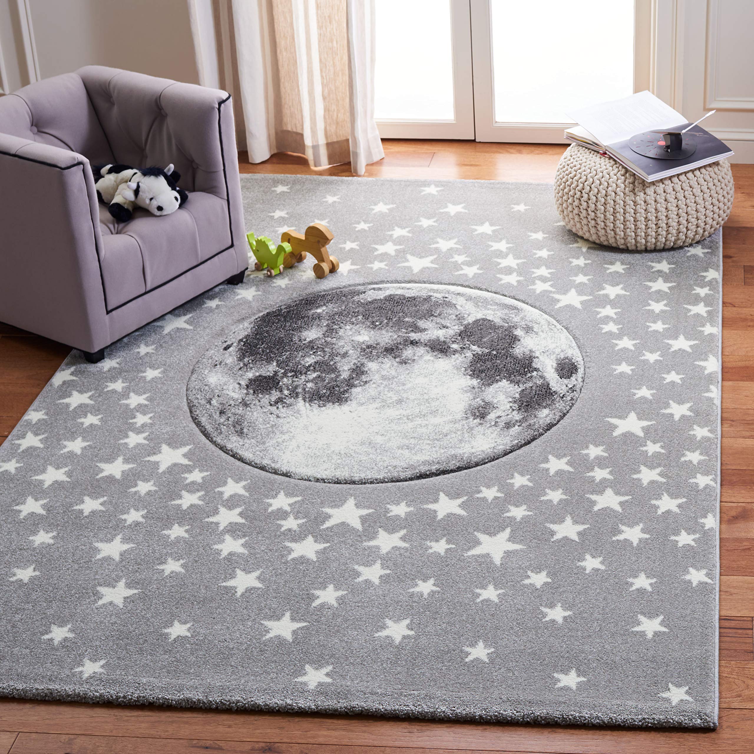SAFAVIEH Carousel Kids Collection Area Rug - 6'7