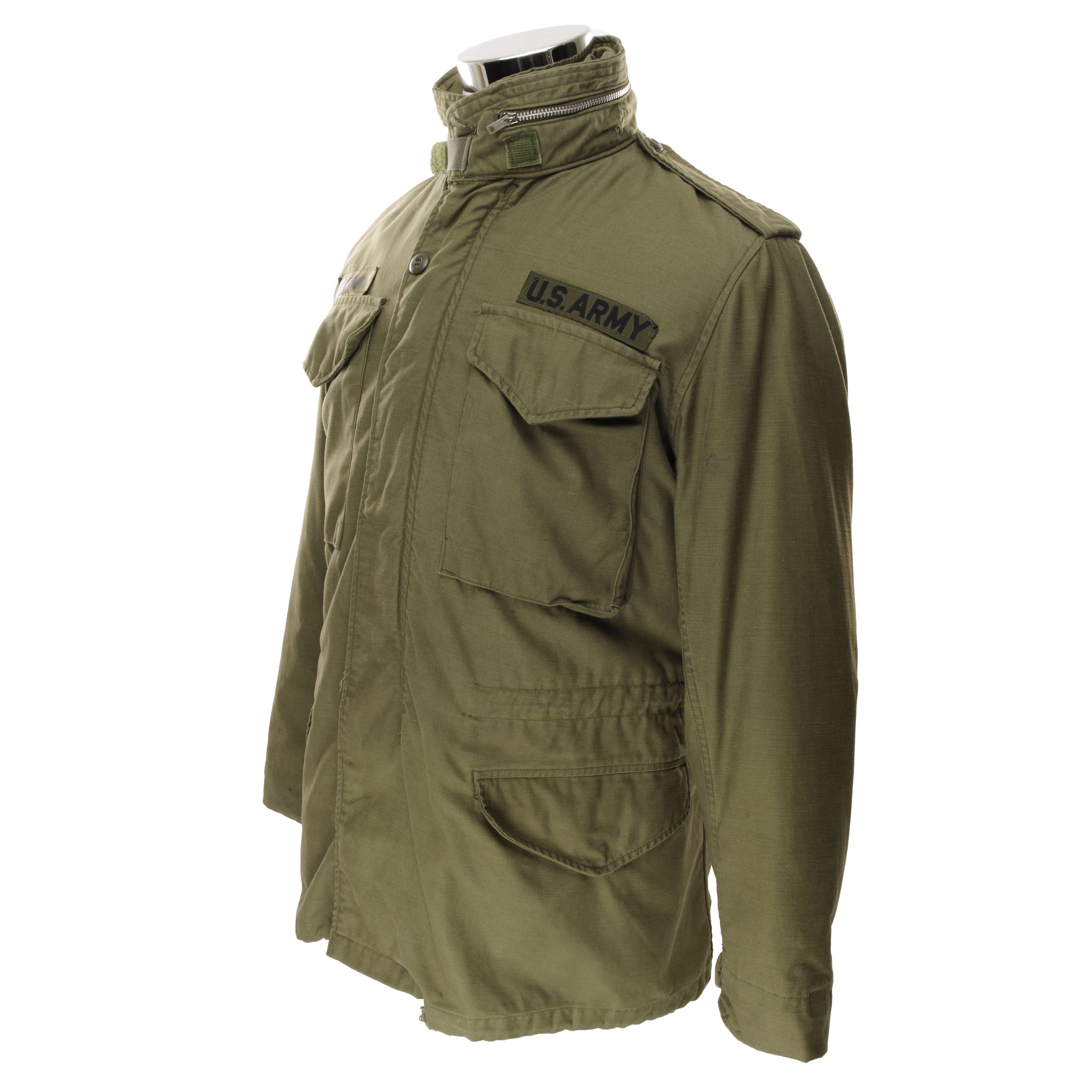 Vintage US Army M65 Field Jacket 1969 Vietnam War - Small Regular Size - Military Surplus Outerwear for Men, Outdoor Adventure & Historical Reenactment