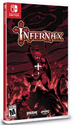 Infernax - Nintendo Switch Game | Action-Adventure RPG | Retro-Inspired Pixel Art | Perfect for Handheld & TV Gaming