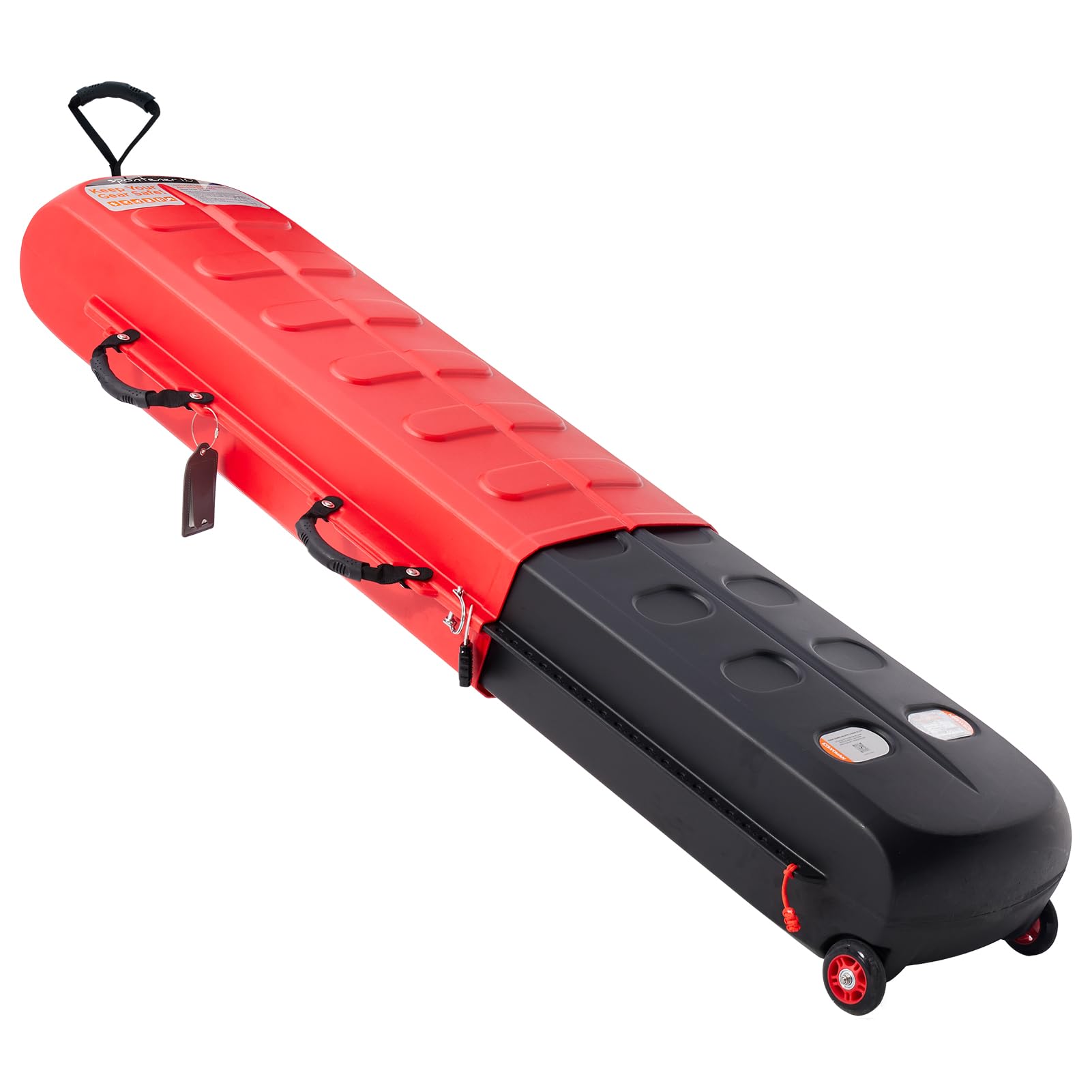 XCMAN 124L Hard Shell Ski and Snowboard Travel Case - Waterproof Airline Approved Storage for Snowboards, Fishing Rods, Water Skis, Spearfishing & Golf Equipment | Perfect for Air Travel, Winter Sports & Outdoor Adventures
