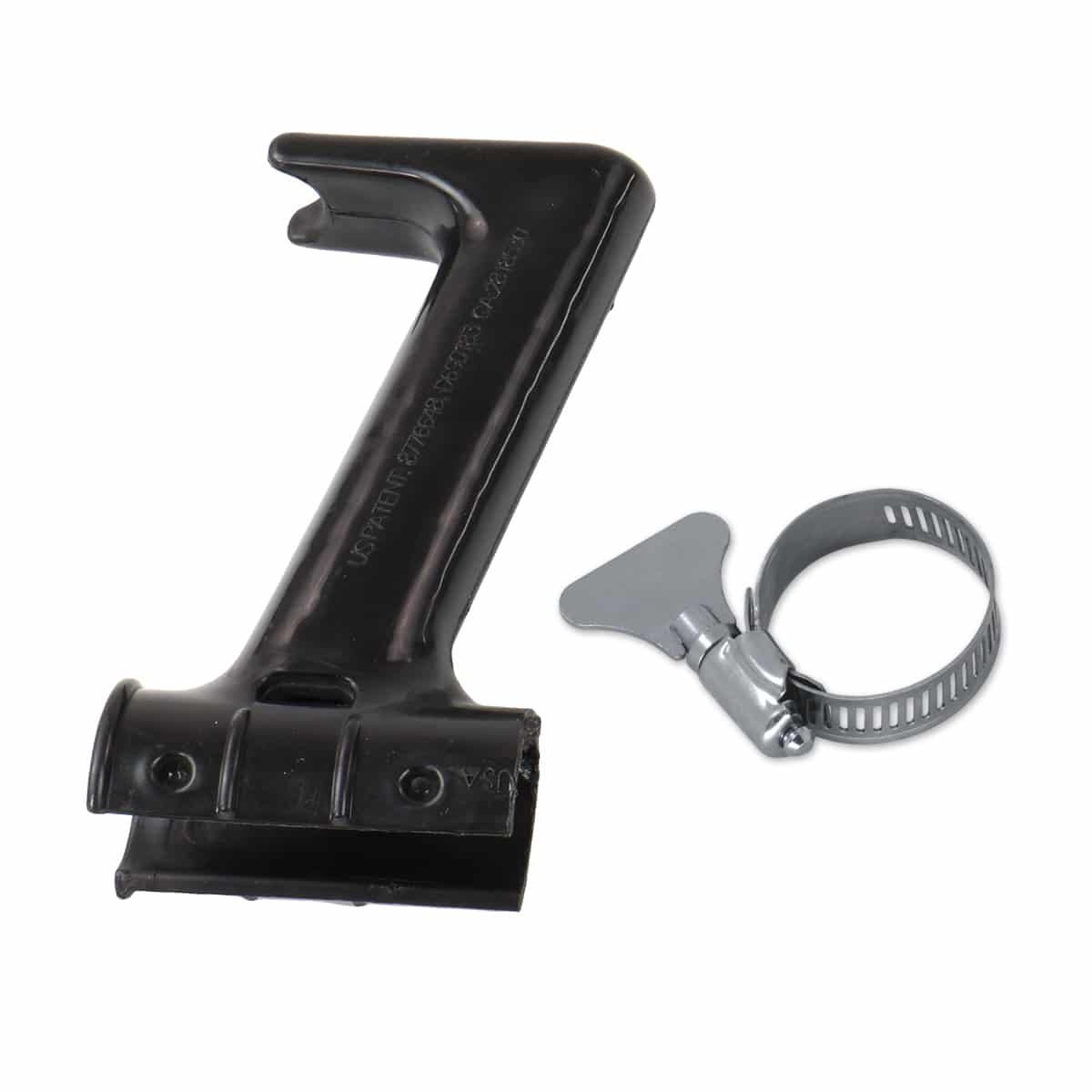RoboHandle Ergonomic Grip Pull Handle for 7/8 to 1.4 Inch Pole Size - Perfect for Fitness Equipment, Gym Machines & Home Workout Accessories