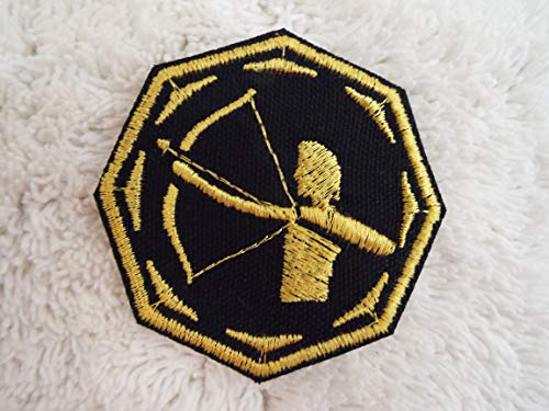SAGITTARIUS Zodiac Sign Embroidered Iron-On Patch for Jackets, Hats & Backpacks - Perfect for DIY Crafts & Costume Accessories