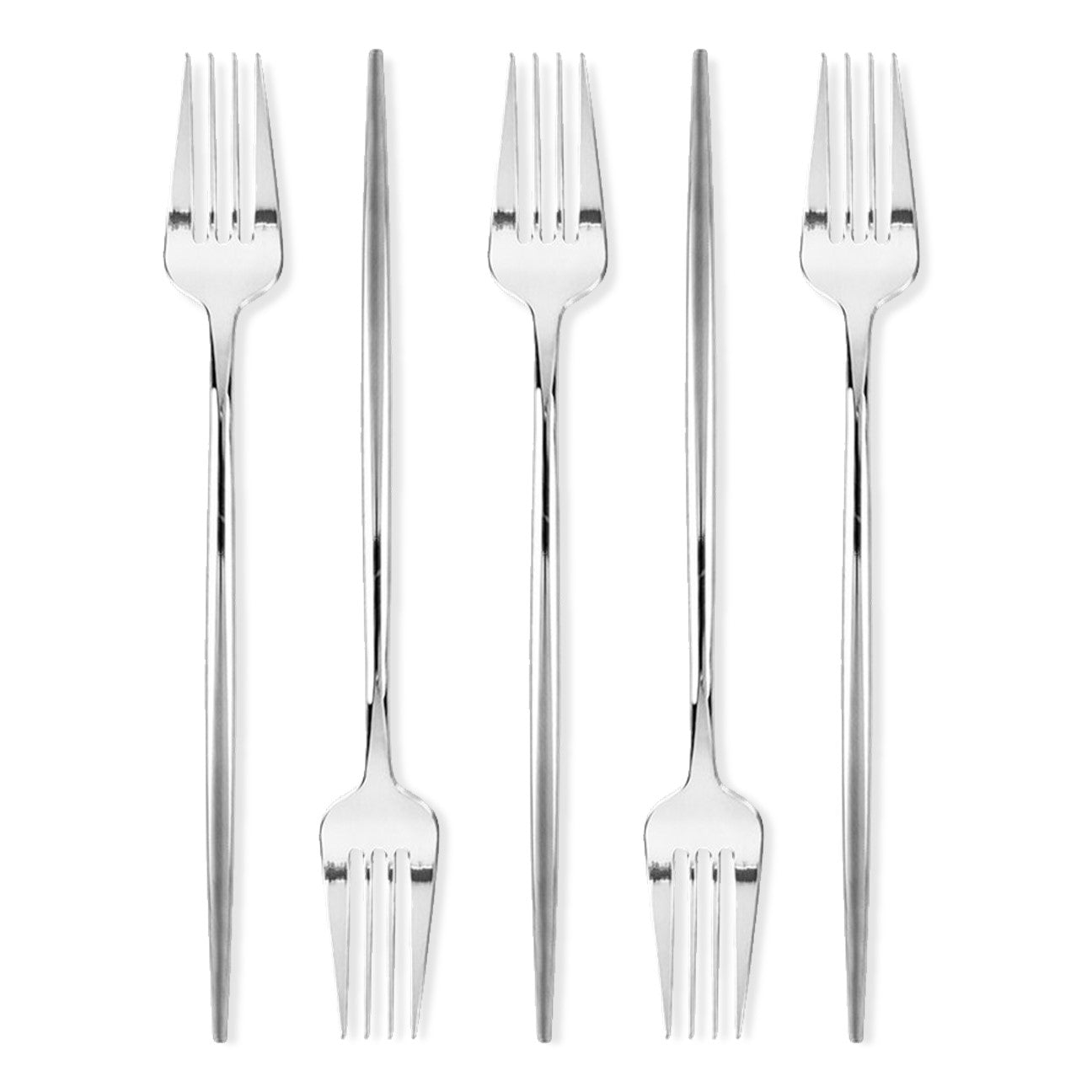 Premium Silver Flatware Set - 32-Piece Elegant Dining Utensils for Formal Dinners & Special Occasions