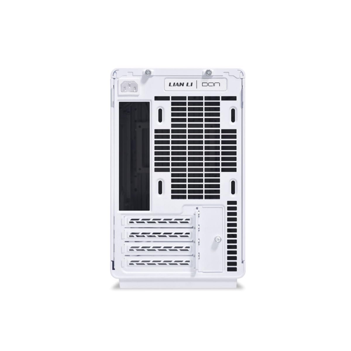 Lian Li A3-mATX White Micro ATX Tower PC Case - Compact Gaming Computer Case for Small Form Factor Builds, Perfect for Home Office & Gaming Setups