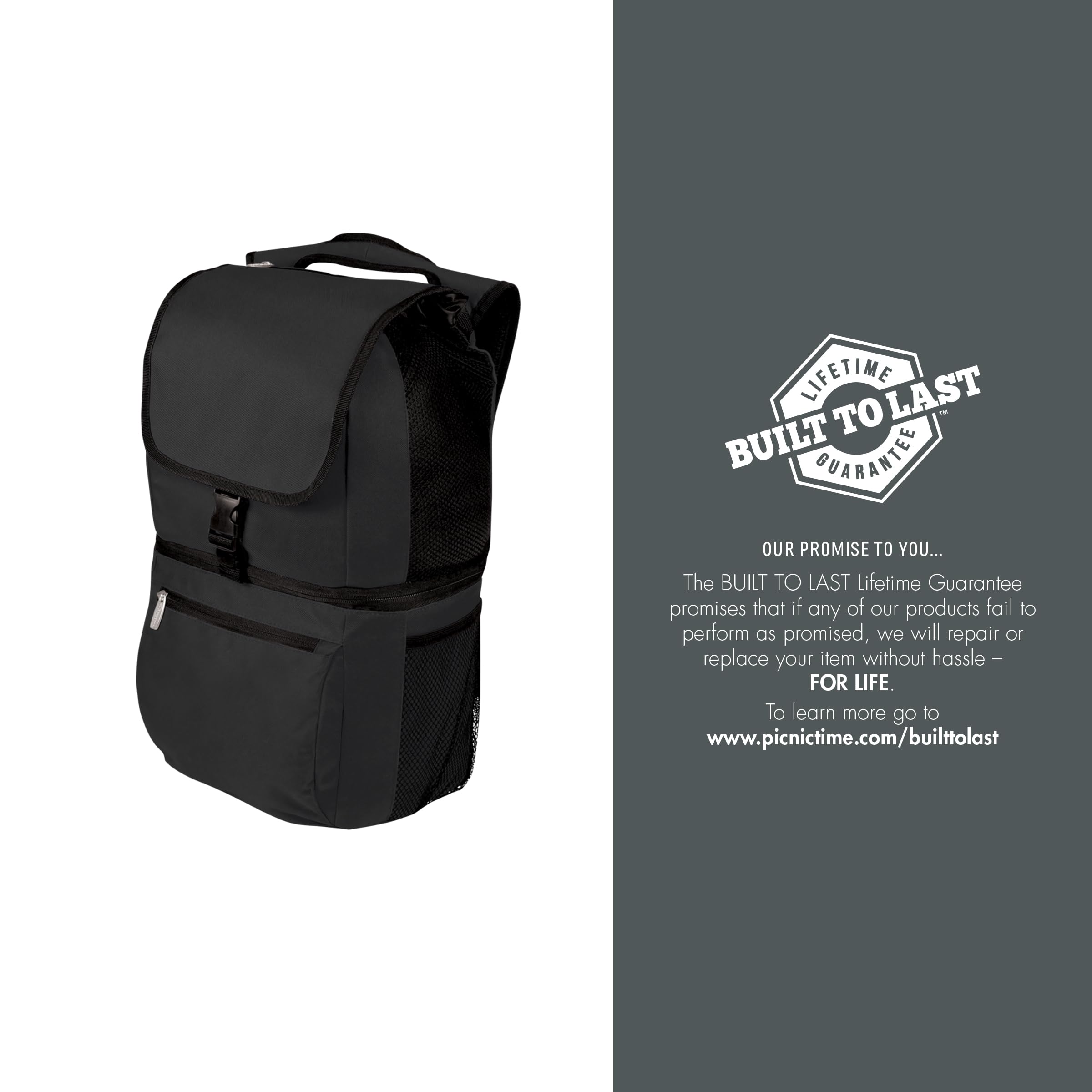 PICNIC TIME NFL Zuma Backpack Cooler - Insulated Soft Cooler Backpack for Lunch, Drinks & Picnics | Perfect for Outdoor Sports, Beach Trips & Tailgating