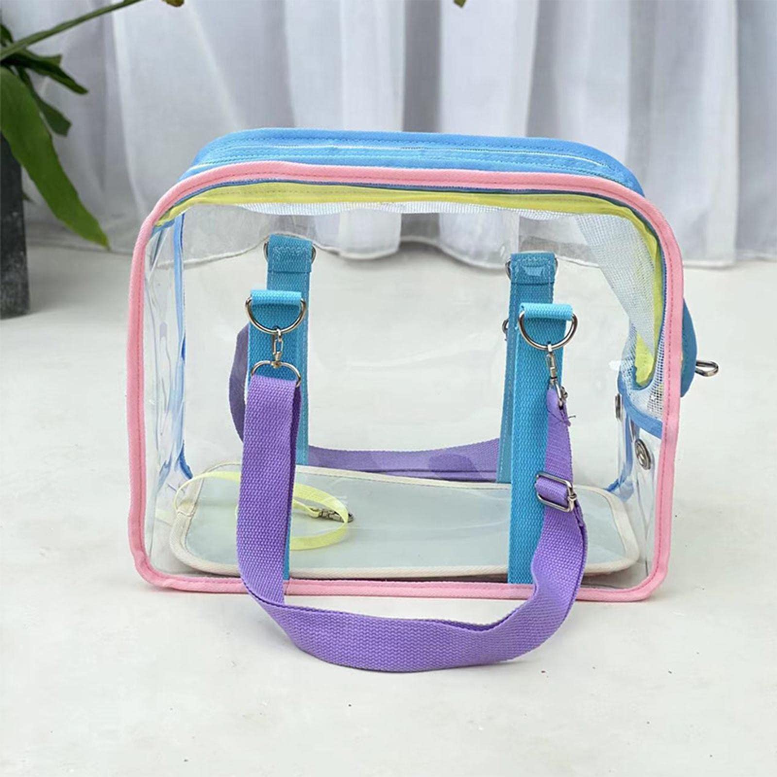 Enakshi Pet Carrier Travel Bag for Cats & Small Dogs - Lightweight & Durable Animal Transport Case for Hiking, Vet Visits & Air Travel | Blue Collapsible Pet Carrier | Dog & Cat Supplies