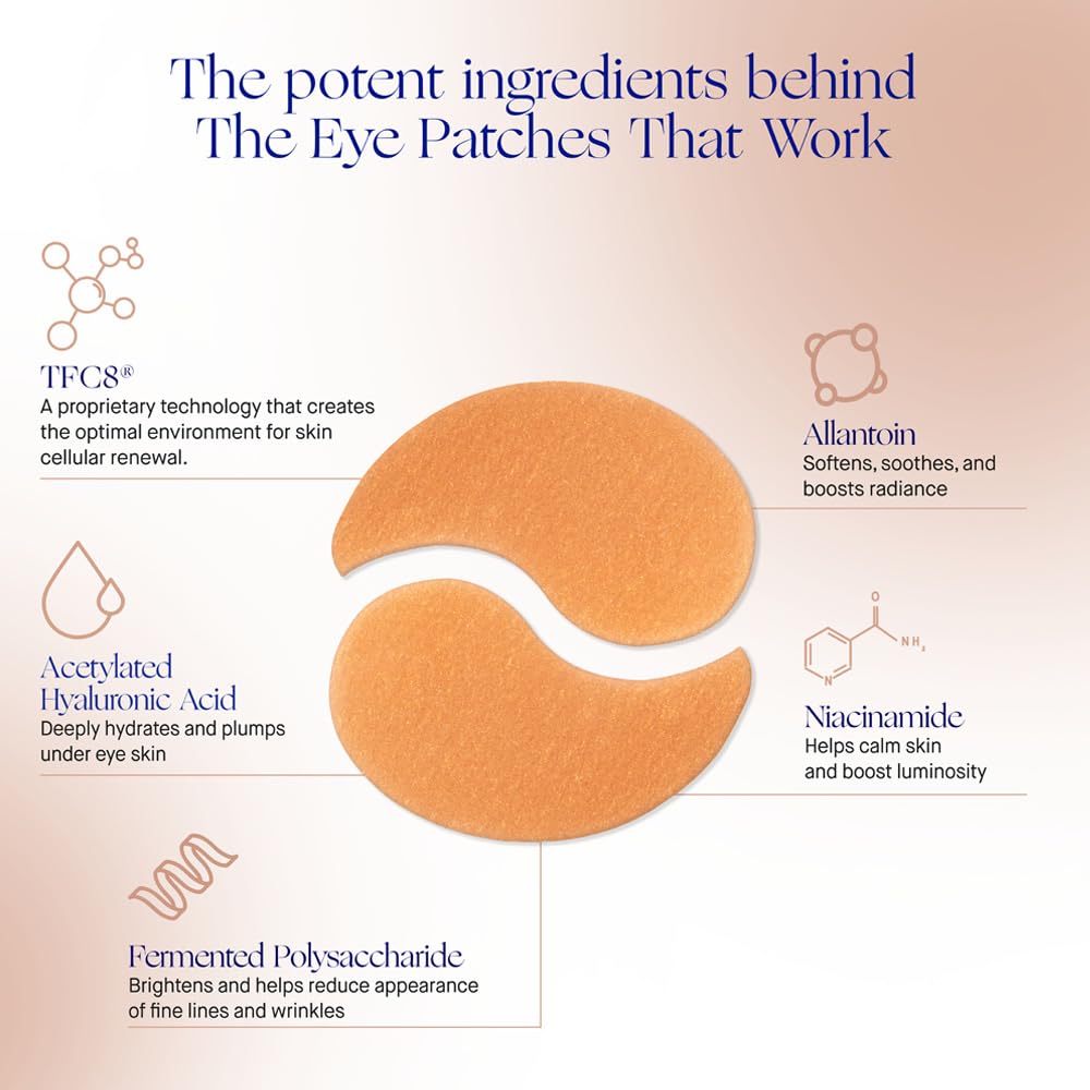 Best Cooling Eye Patches for Dark Circles & Puffiness Relief - Soothing Gel Eye Mask for Sleep, Travel & Spa Relaxation