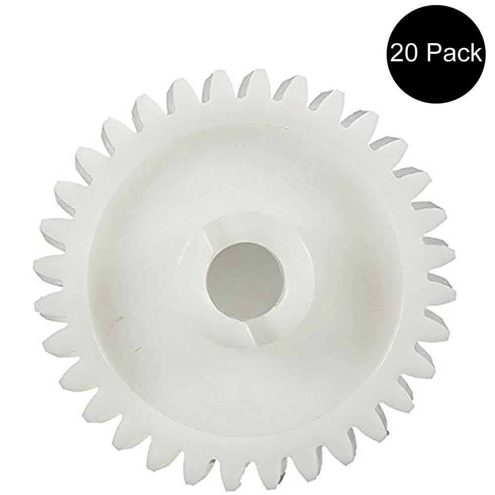 RAParts (20) Garage Door Opener Drive Gear Replacement - Compatible with Sears, Raynor & Other Brands - DIY Garage Door Repair & Maintenance Accessories