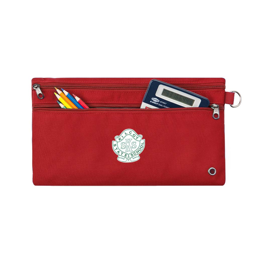 Kilcoy State School Pencil Case - Durable Zipper Pouch for Students, Kids & Teachers - Perfect for School Supplies, Art Tools & Stationery Organization