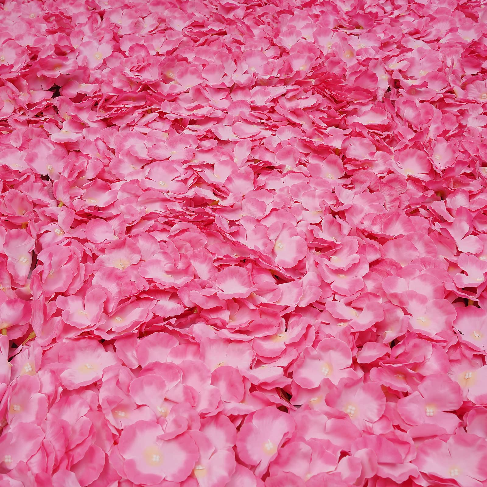 20pcs Artificial Flower Panels - Dark Pink Silk Flower Wall Decor for Wedding, Party, Christmas Backdrop, Home & Festival Photo Booth Background | Perfect for Indoor/Outdoor Events & Social Media Photos