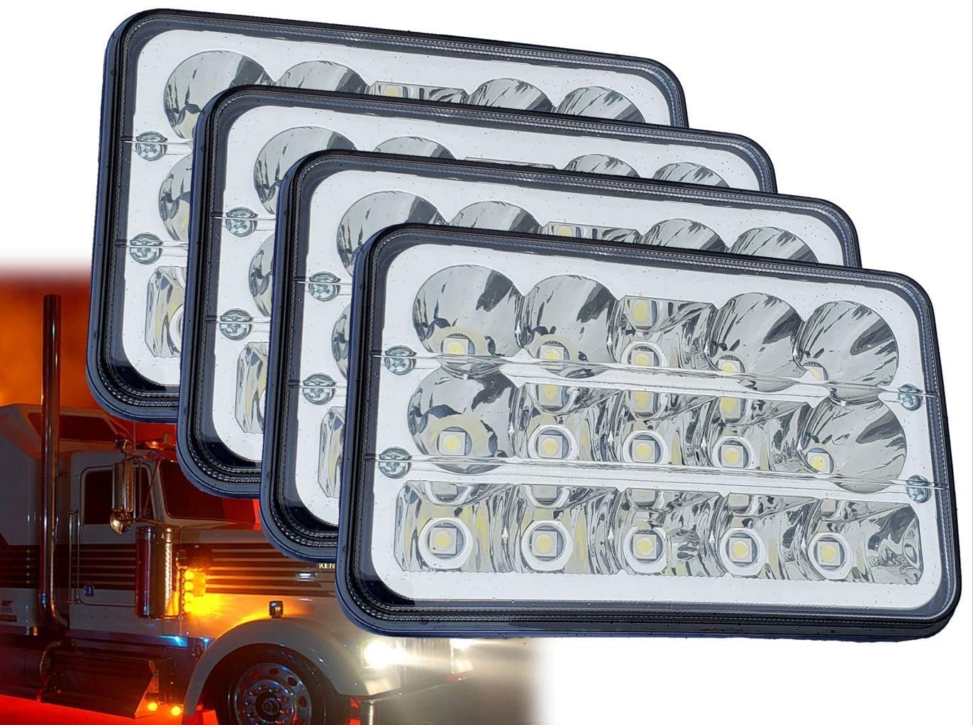 Volvo VNL 2018+ Front Grille Guard with LED Lights for Truck Protection