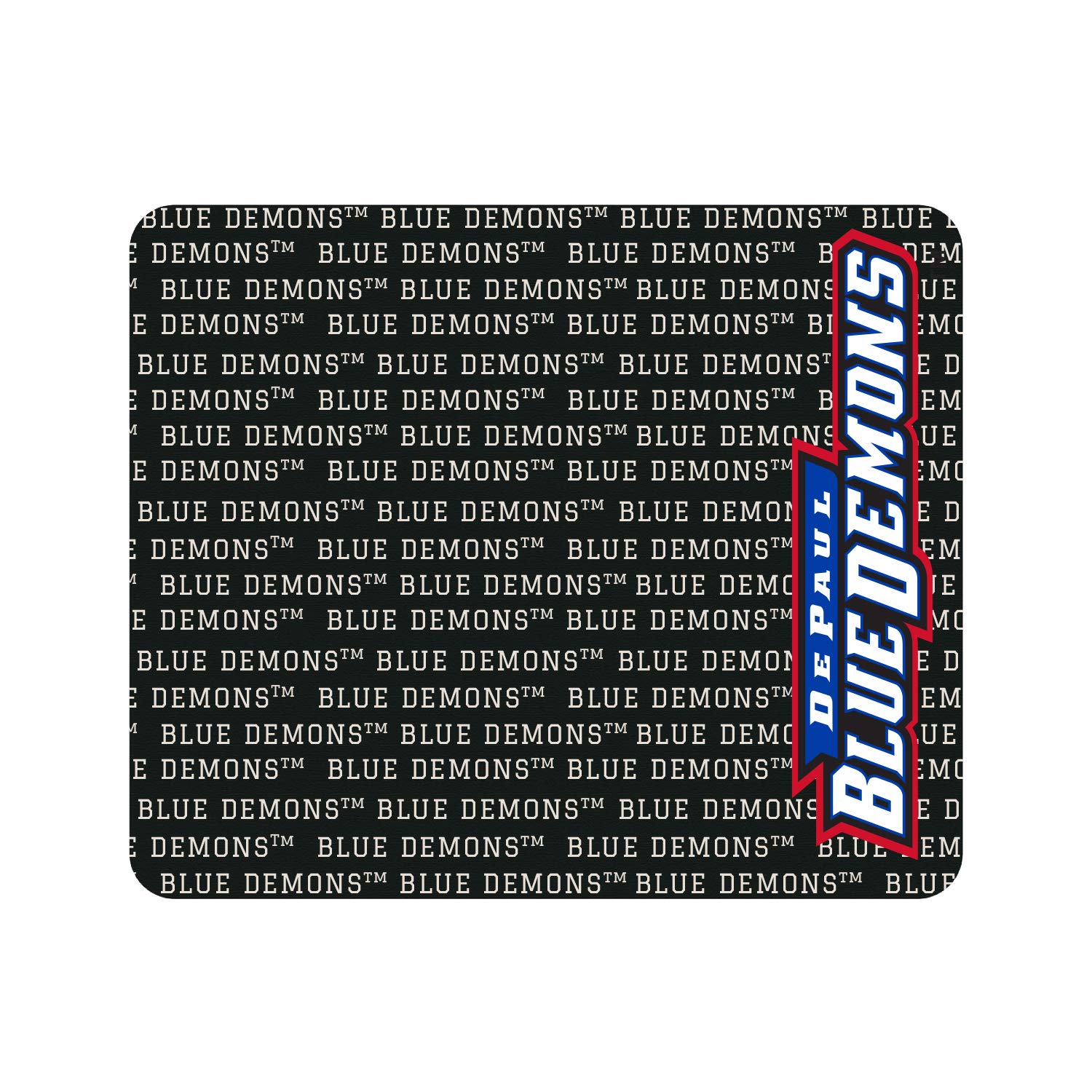 OTM Essentials DePaul University Standard Fabric Mouse Pad - Non-Slip Desk Accessory for Gaming & Office Use - Computer & Laptop Workspace Essential - Perfect for Students & Professionals