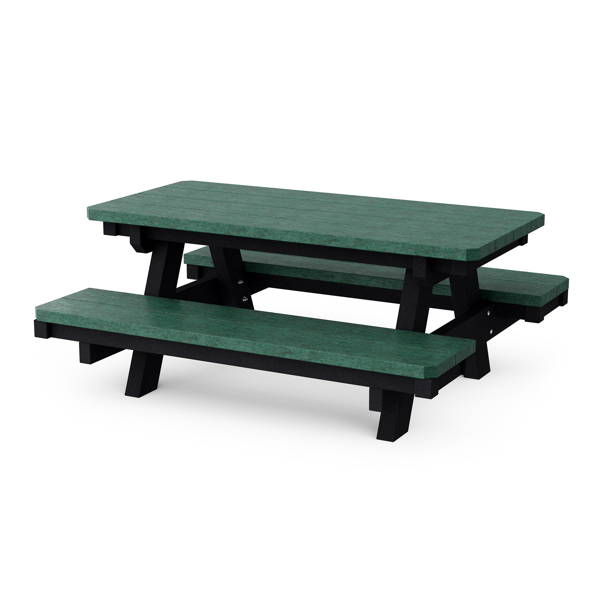 Heritage Kids Picnic Table - Durable Outdoor Wooden Table for Children's Playtime, Backyard, and Garden Activities