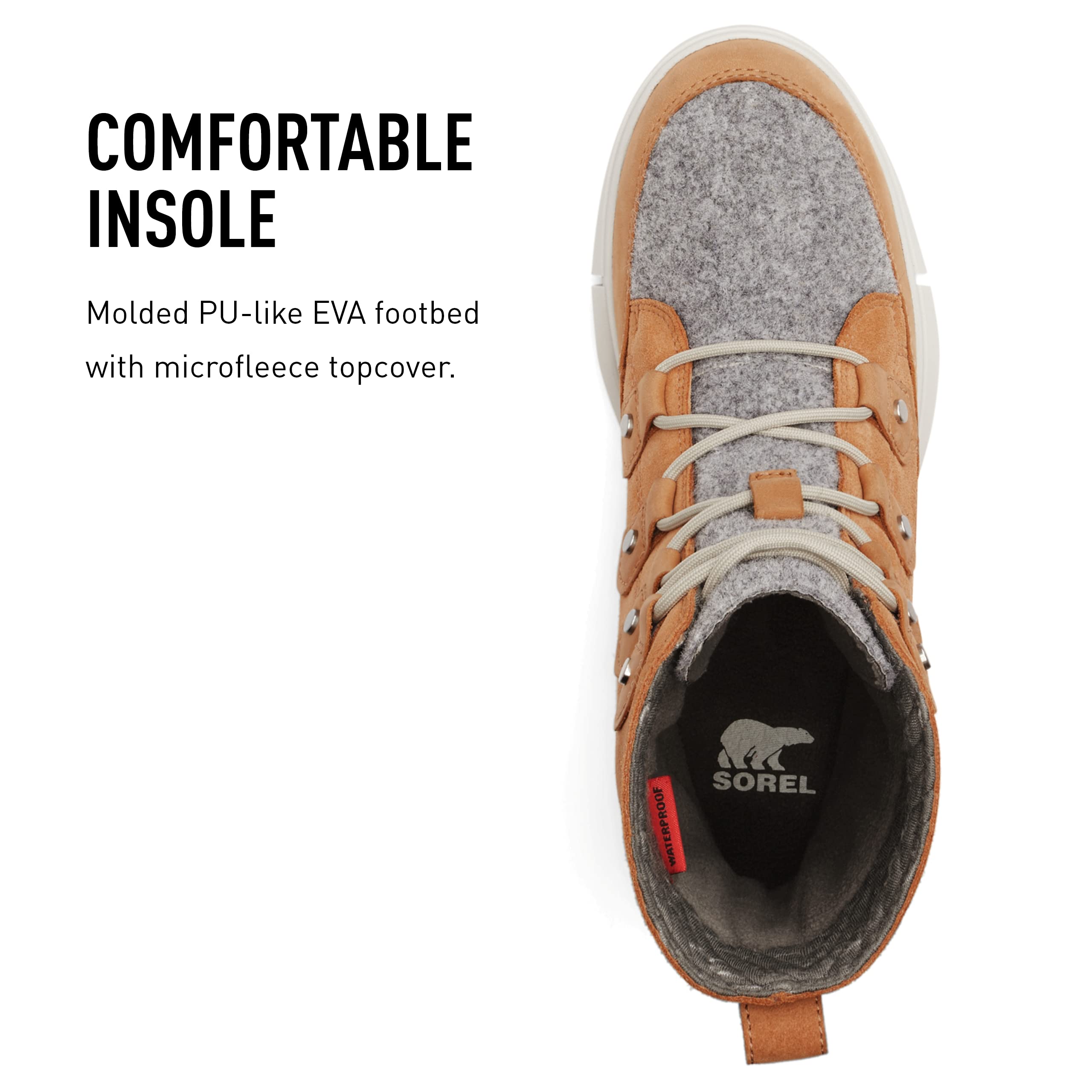 Sorel Women's Explorer™ II Joan Waterproof Winter Boots - Warm & Comfortable Snow Boots for Women | Perfect for Hiking, Snowshoeing & Cold Weather Adventures