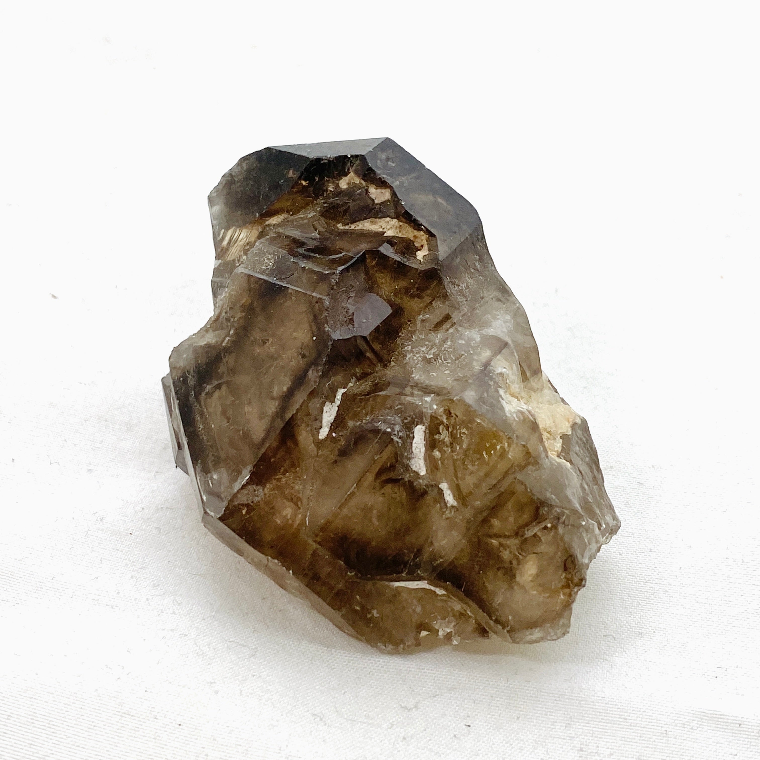 Natural Smokey Elestial Quartz Crystal Point - Healing Stone for Meditation, Energy Work & Spiritual Growth - Perfect for Home Decor, Reiki, and Crystal Collections