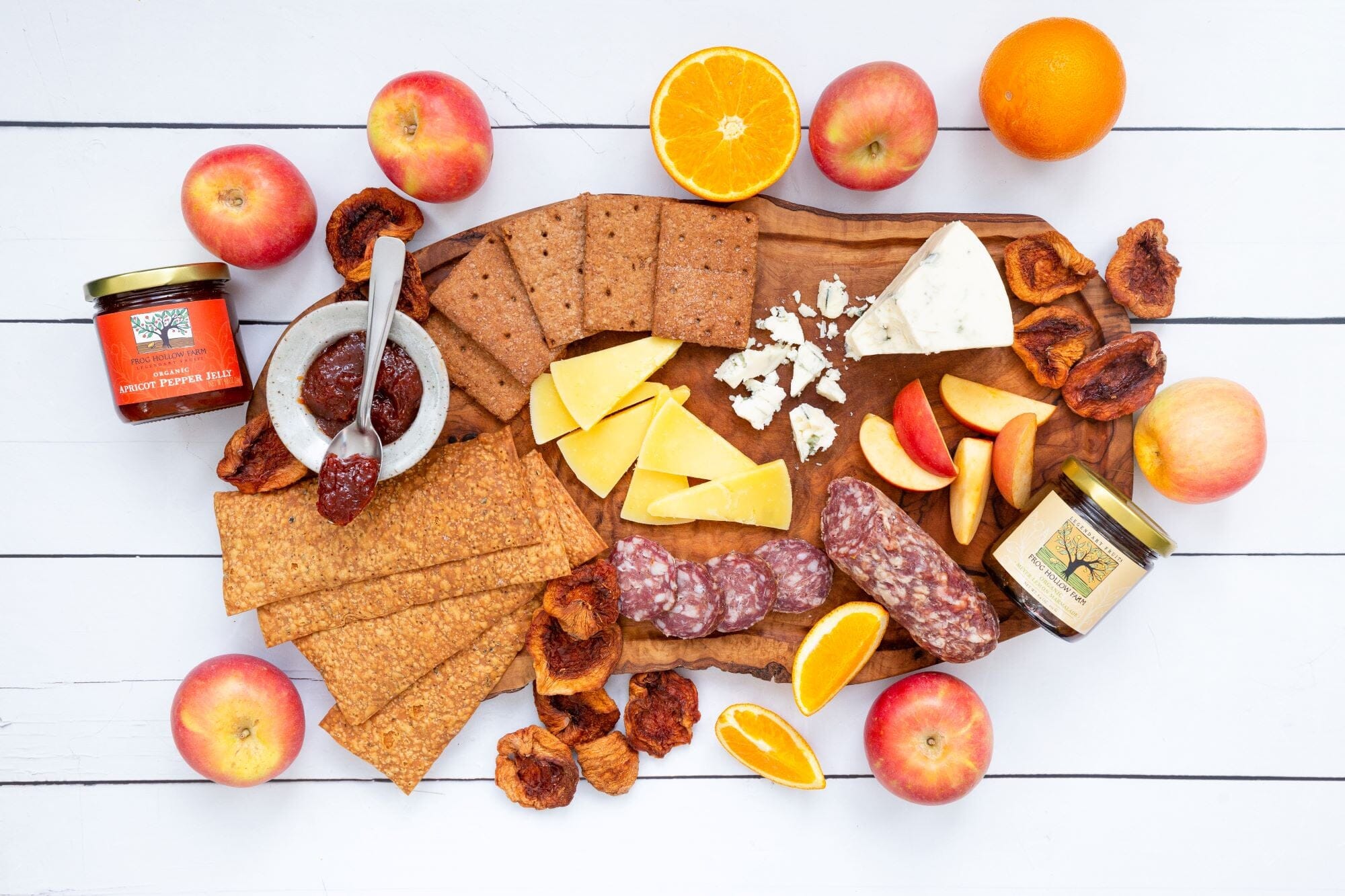 Premium Charcuterie, Cheese & Fruit Gift Box - Artisanal Cured Meats, Gourmet Cheeses & Fresh Fruits - Perfect for Parties, Picnics & Corporate Gifts