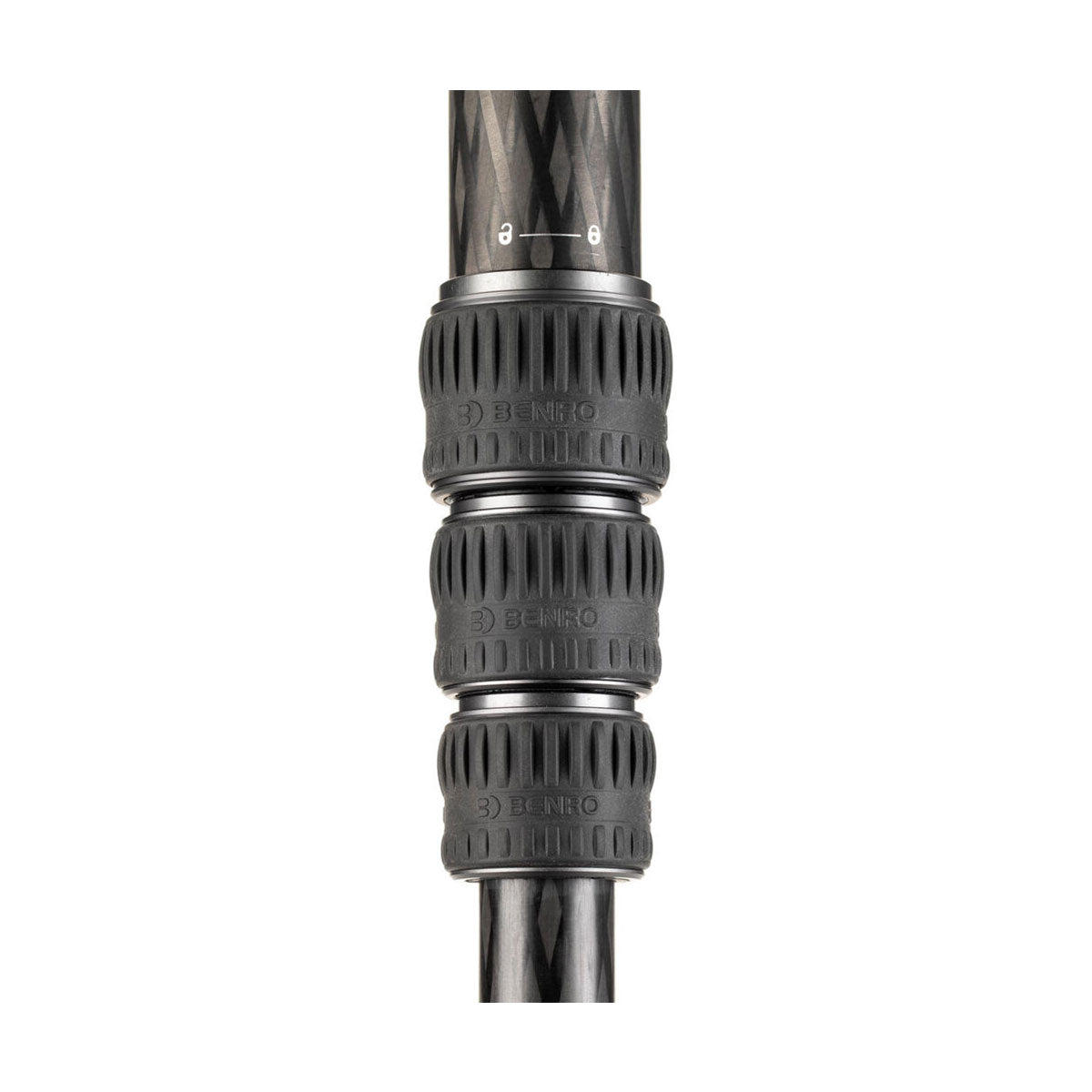Benro Mammoth 4-Section Carbon Fiber Tripod (44C) - Lightweight & Sturdy for Travel, Photography & Videography - Perfect for Outdoor Adventures, Landscape Shoots & Professional Studio Work