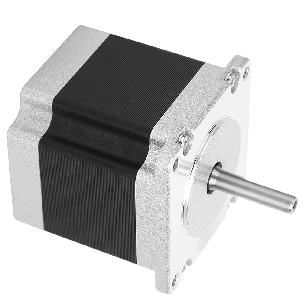 High-Quality 3D Printer Accessories - Pure Copper Stepper Motor with 4-Pin Cable | Corrosion Resistant, 6.35mm Shaft Diameter | Perfect for Textile, Packaging Machinery & DIY 3D Printing Projects