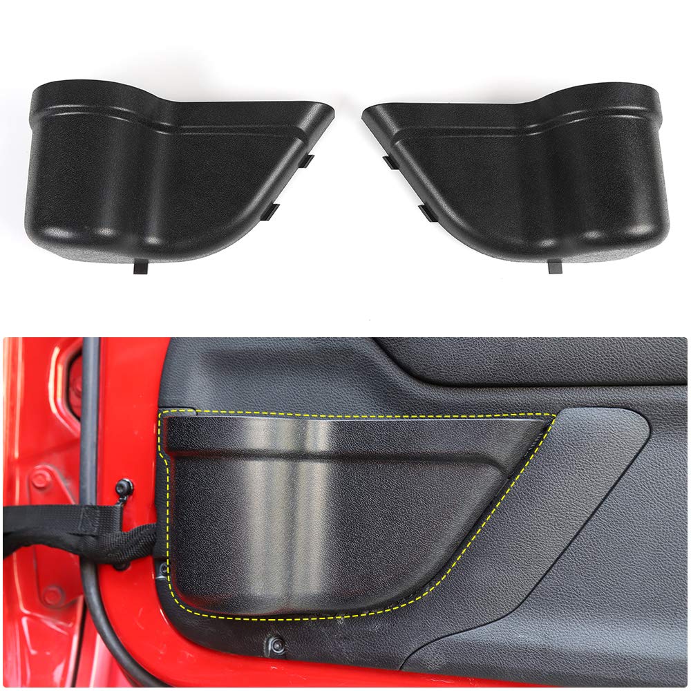 RT-TCZ Jeep Wrangler JK Door Storage Pocket & Cup Holder Tray Organizer - Compatible with 2011-2017 JK/JKU Models - Perfect for Road Trips, Off-Road Adventures & Daily Commutes