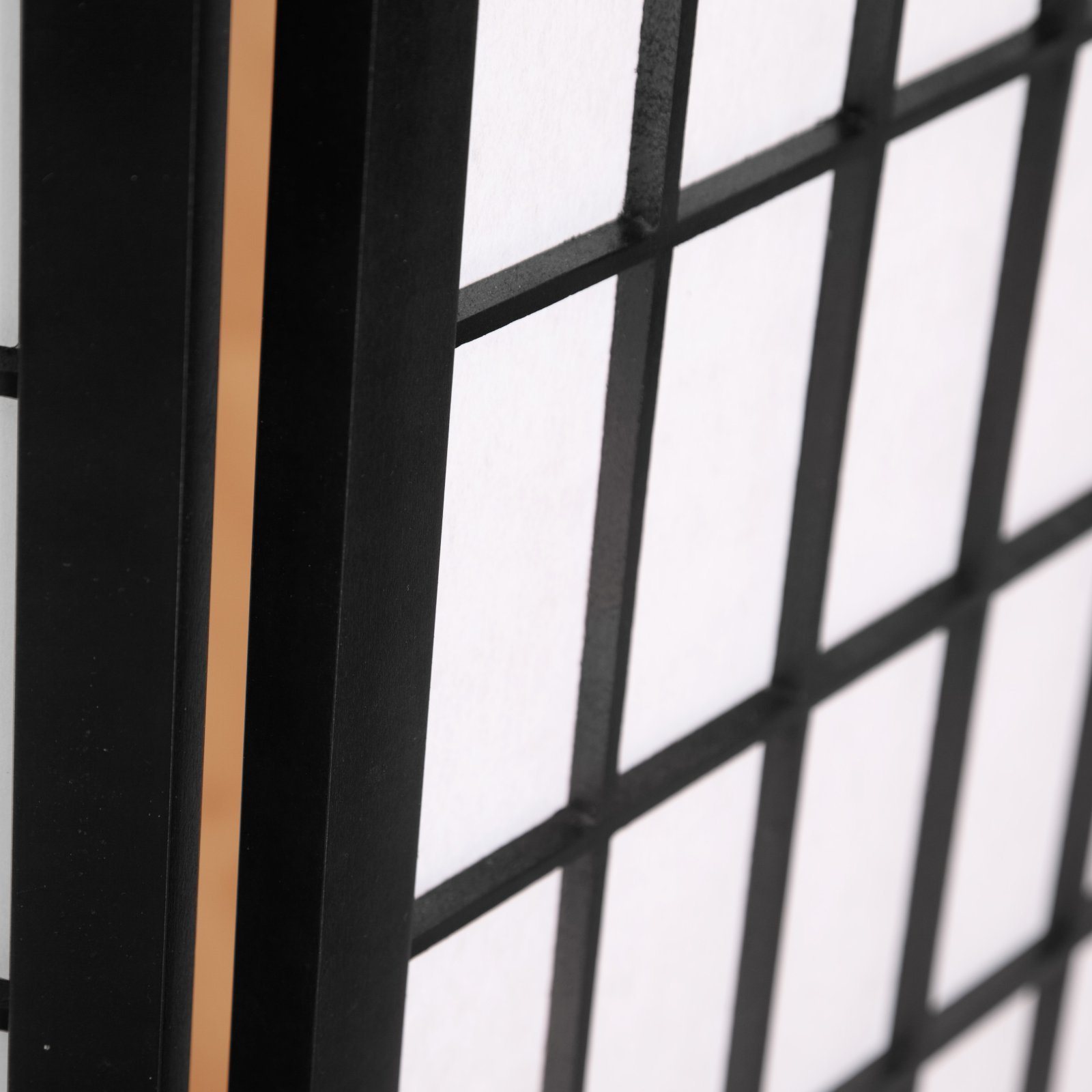 Jakun Shoji 4 Panel Folding Room Divider Screen - Traditional Japanese Style Privacy Partition for Home, Office, and Studio Decor