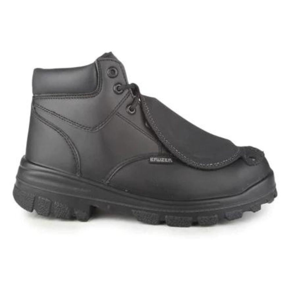 STC Press Men's 6-Inch Steel Toe Work Boots with External MET Guard - Safety Shoes for Construction, Warehouse & Industrial Work (Model 22075, Size 11) - Durable & Comfortable for Long Shifts