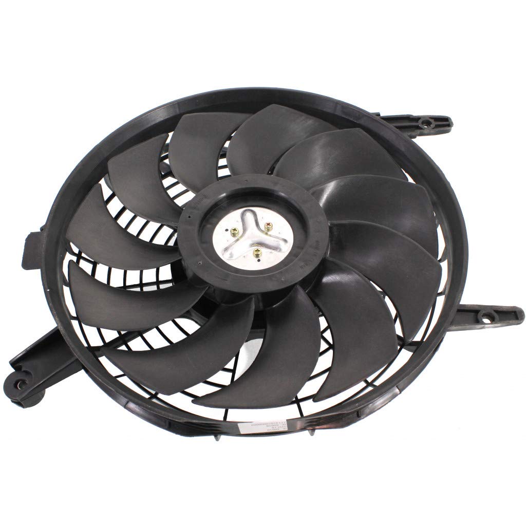 1996-1997 Toyota Corolla Passenger Side Radiator Fan Replacement - Single Fan Model TO3113105 / 8859012270 | Perfect for Cooling System Repair & Maintenance