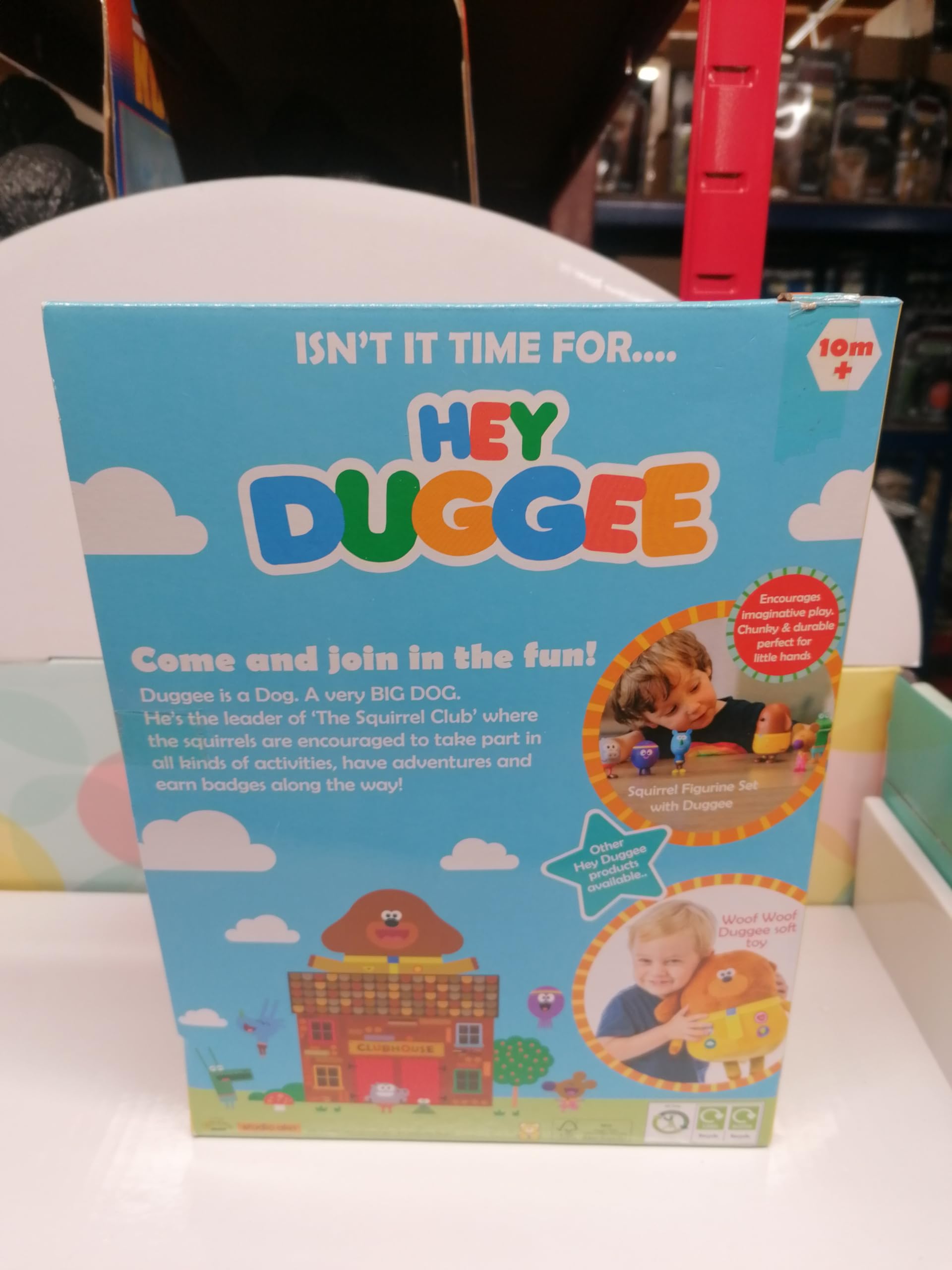Hey Duggee Talking Plush Toy - Interactive Brown Stuffed Animal for Kids | Perfect for Playtime, Storytelling & Cuddles