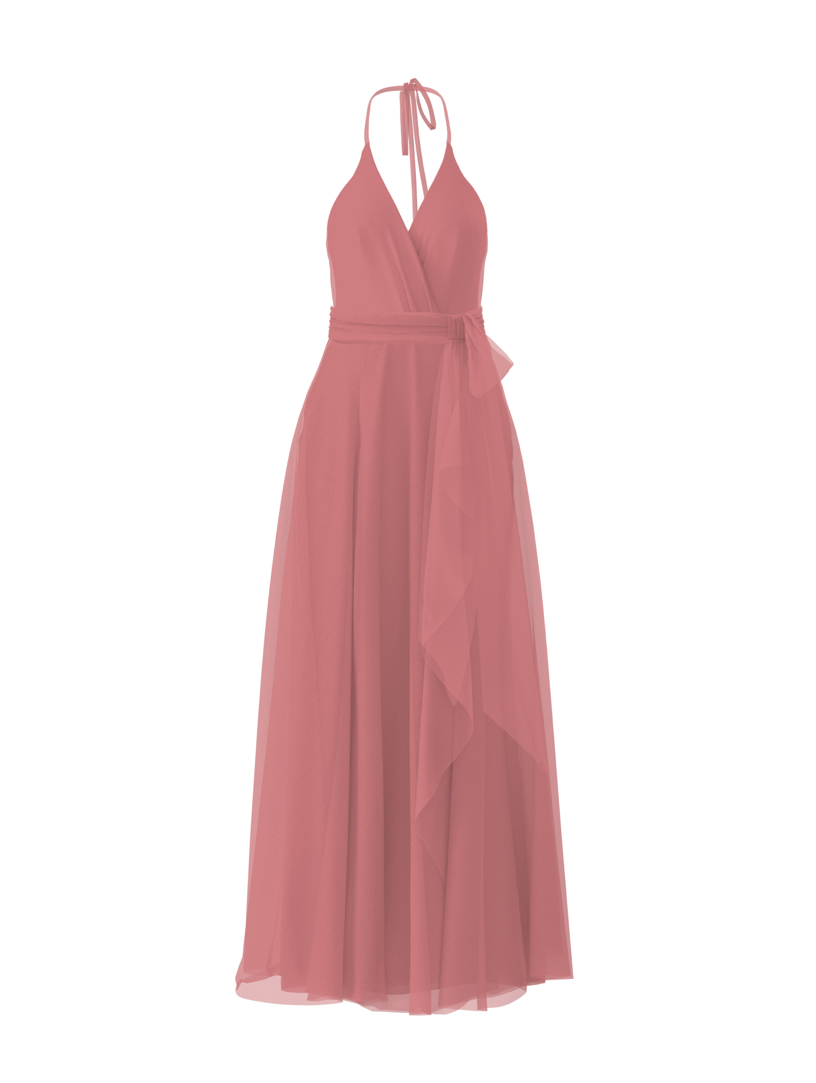 Carmelle Bodice & Jaycie Skirt Set with Sash Belt - Elegant Rose Floral Outfit for Women, Perfect for Weddings, Parties, and Special Occasions