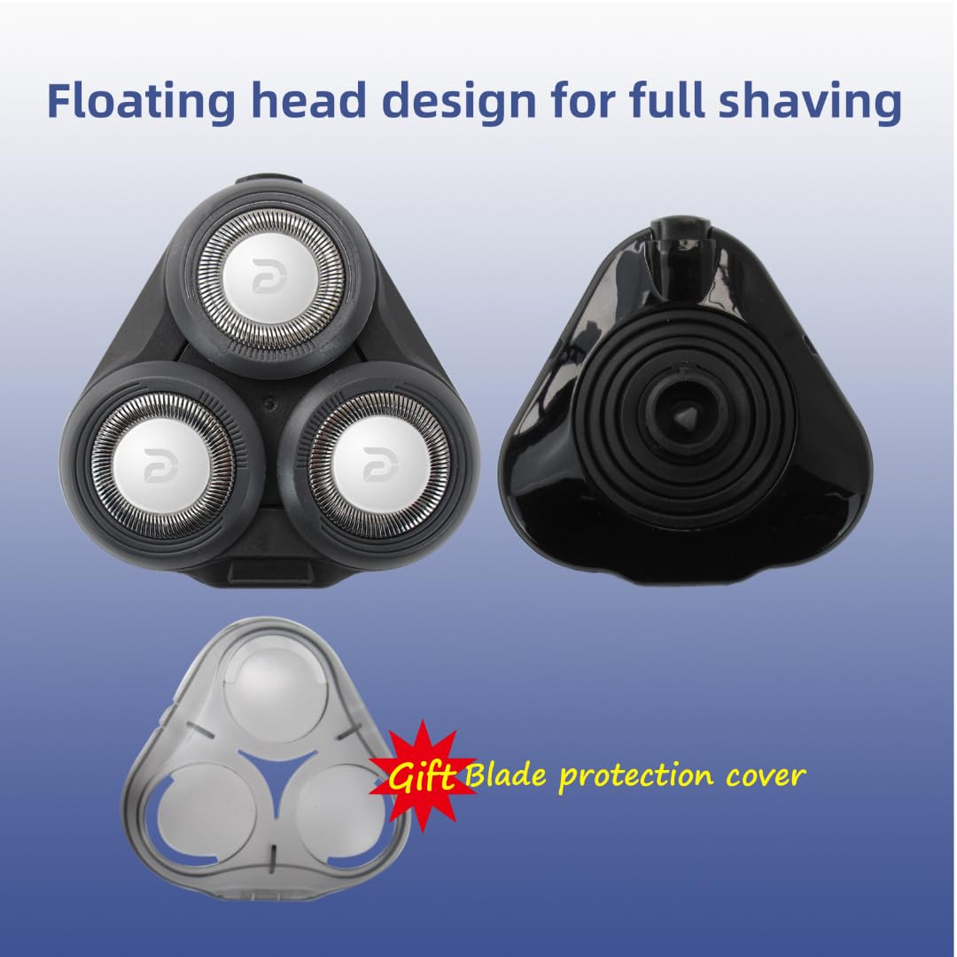 Upgraded Replacement Electric Shaver Head for Philips S5077 - Compatible with Philips Norelco Series 5000 Shavers - Perfect for Travel & Daily Shaving