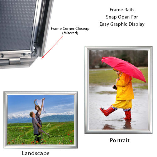 30x40 Snap Frame Poster Sign Frame - 1